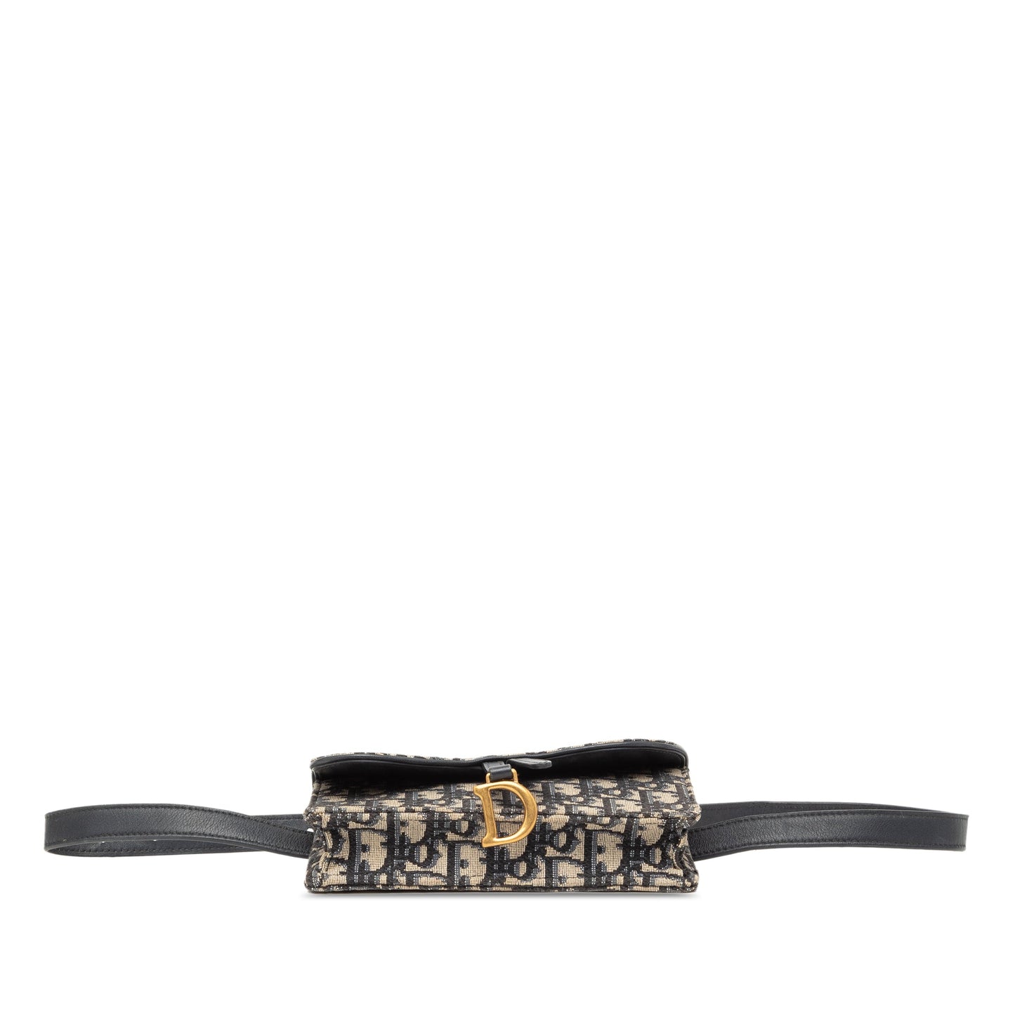 Dior Oblique Canvas Saddle Belt Bag