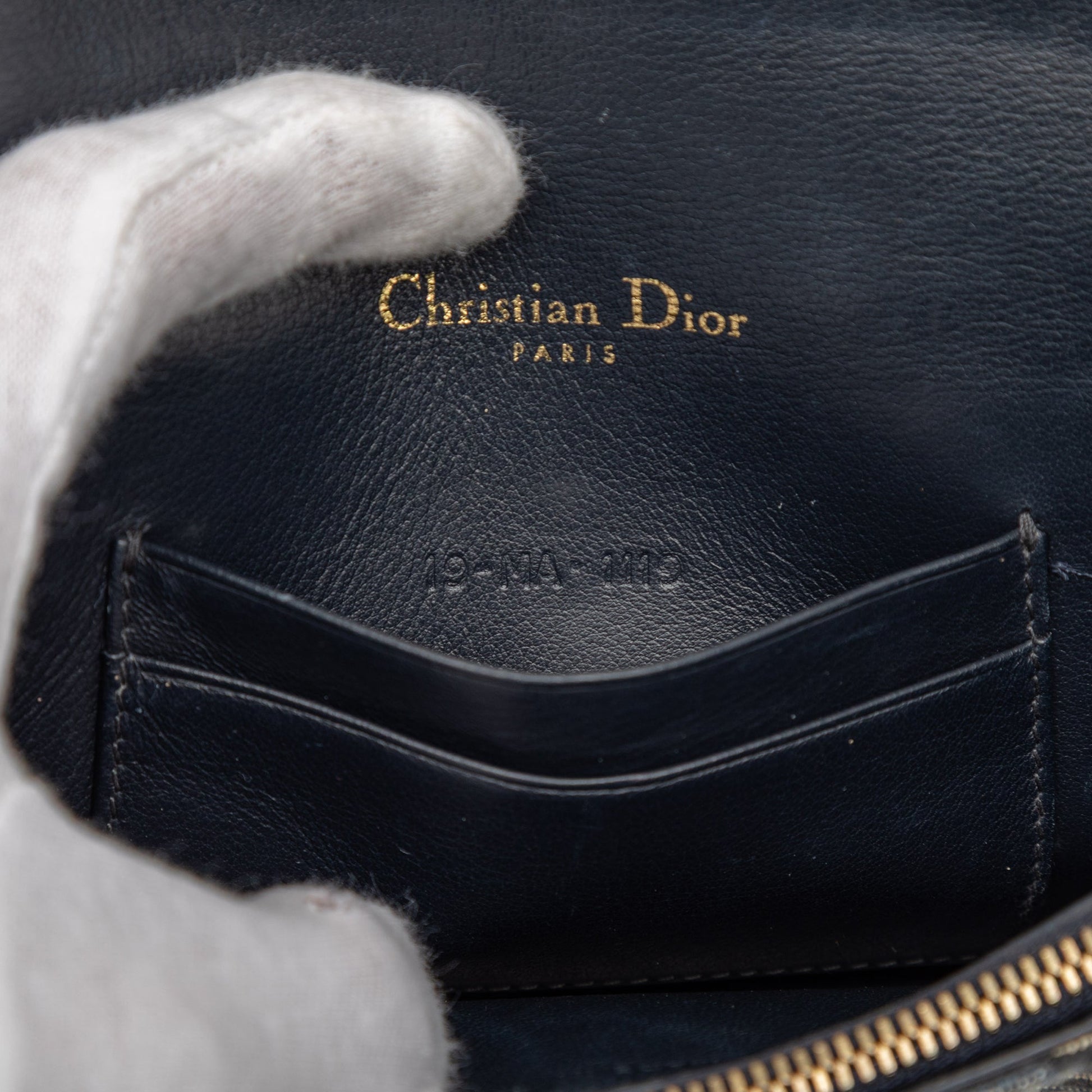 Dior Oblique Canvas Saddle Belt Bag