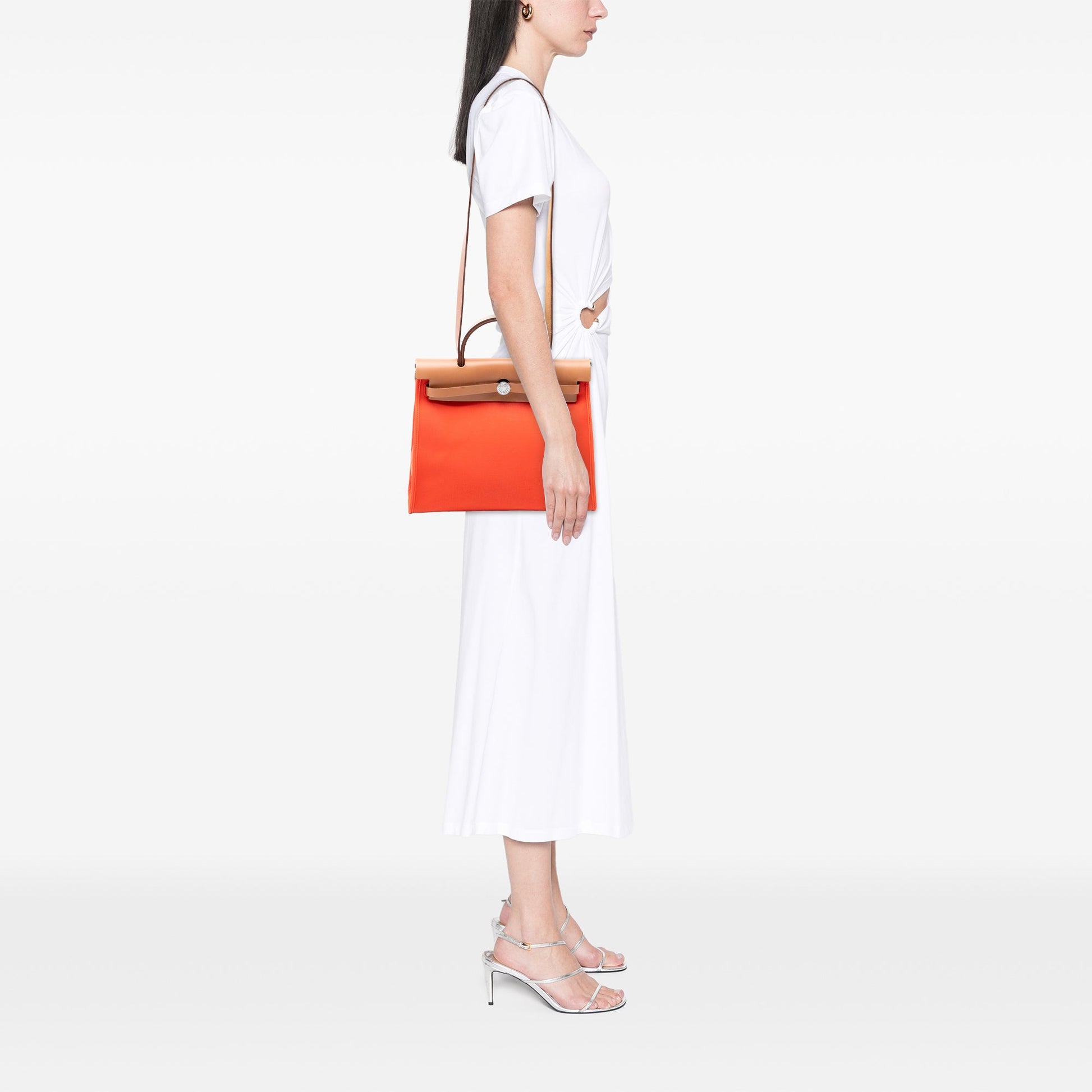 Hermès Toile Herbag Zip 31