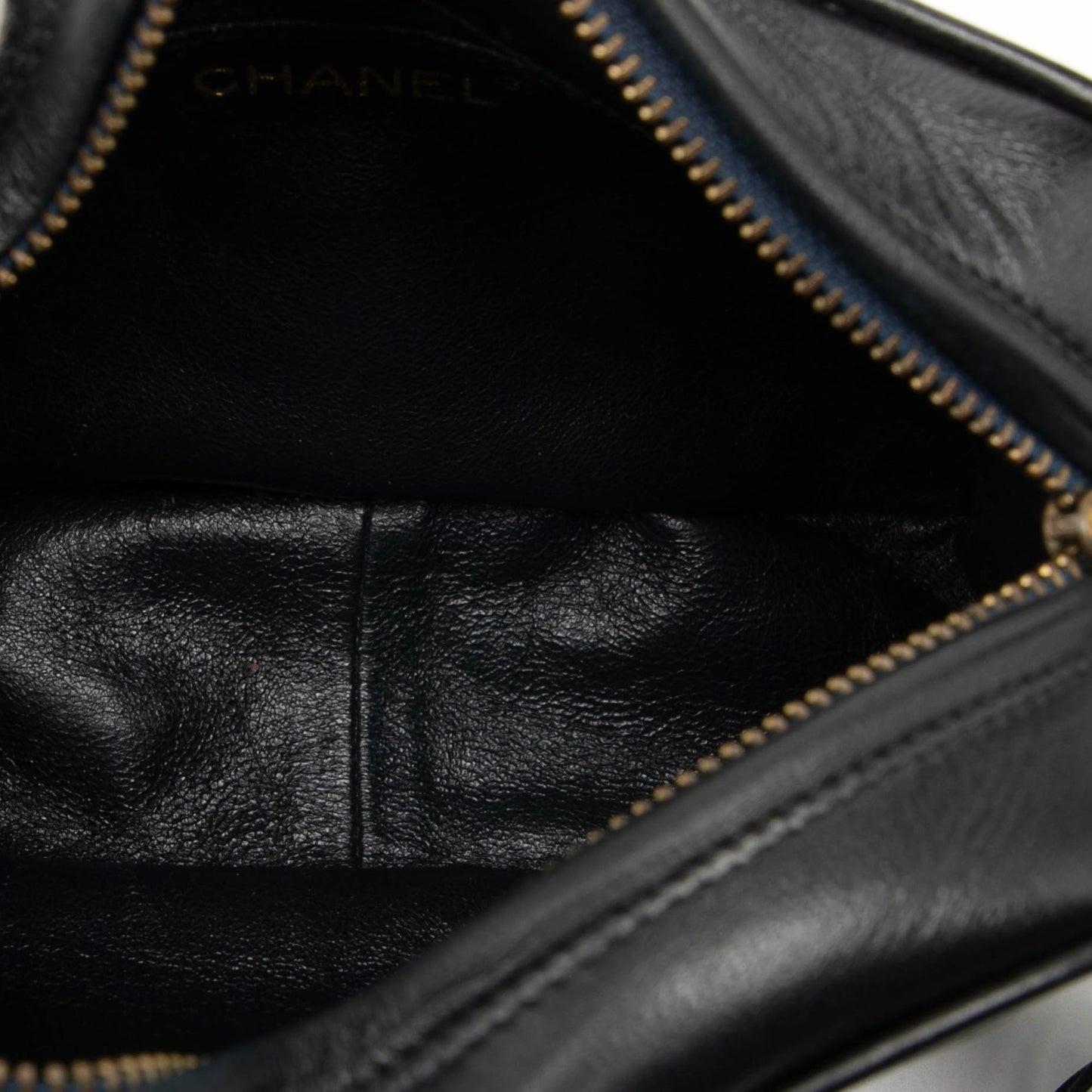 Chanel CC Quilted Lambskin Tassel Camera Bag