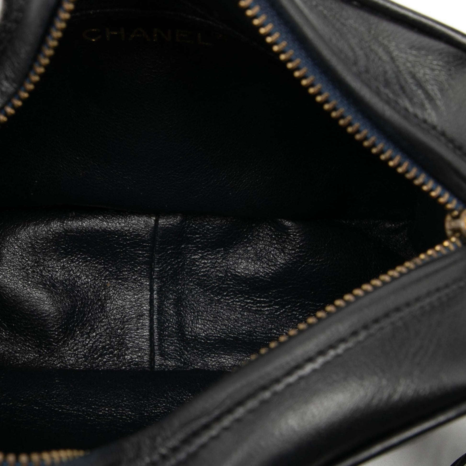Chanel CC Quilted Lambskin Tassel Camera Bag