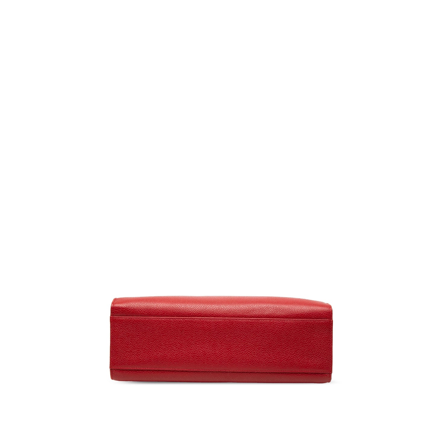 Chanel CC Caviar Turn Lock Chain Tote