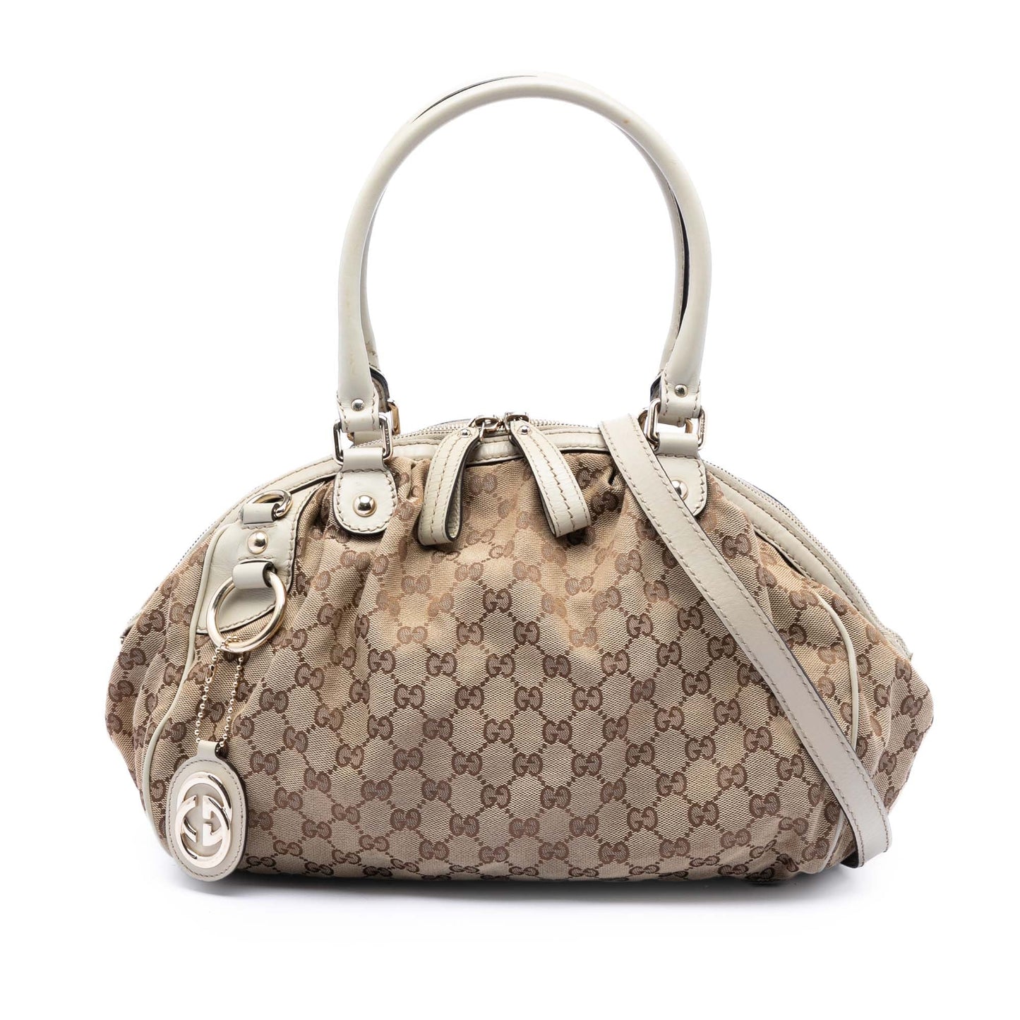 Gucci GG Canvas Sukey Satchel