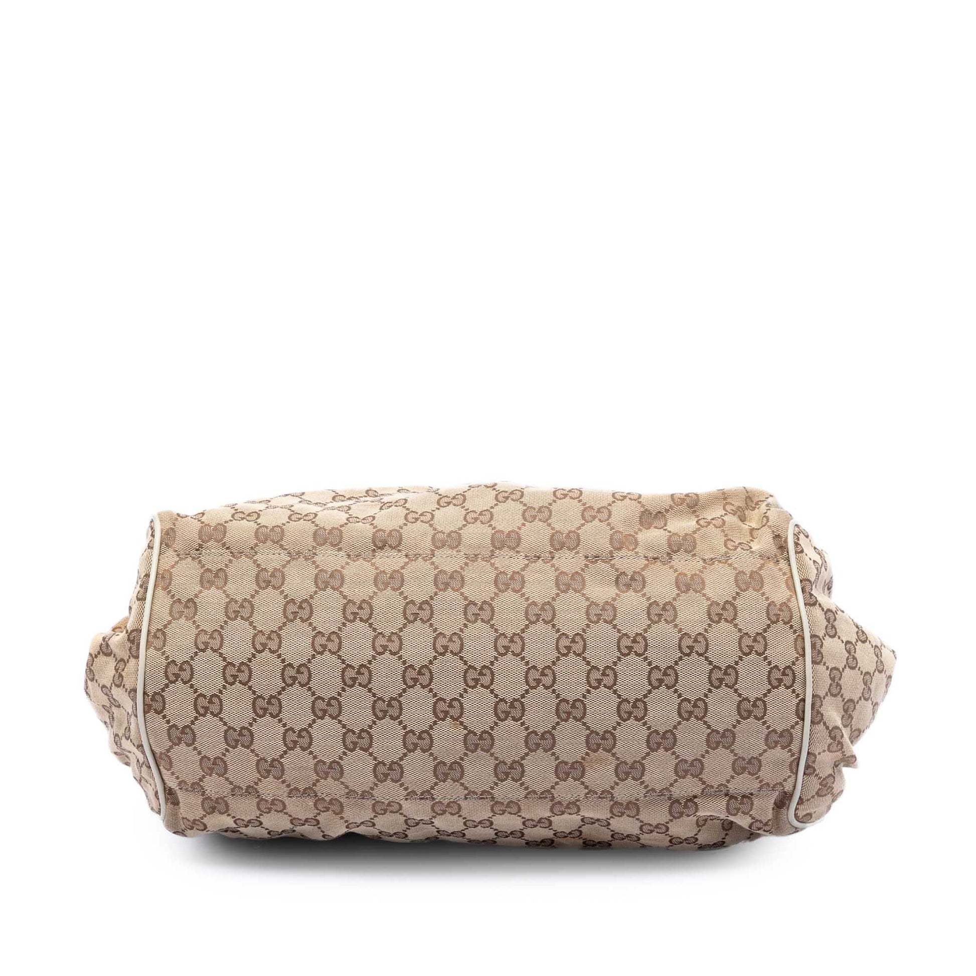 Gucci GG Canvas Sukey Satchel
