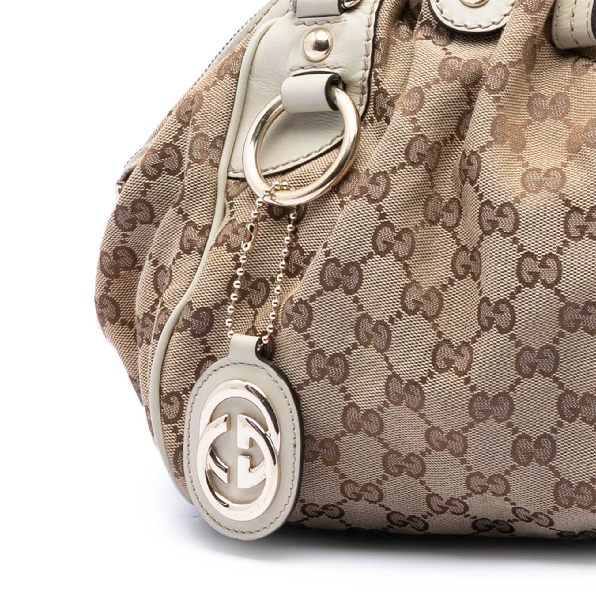 Gucci GG Canvas Sukey Satchel