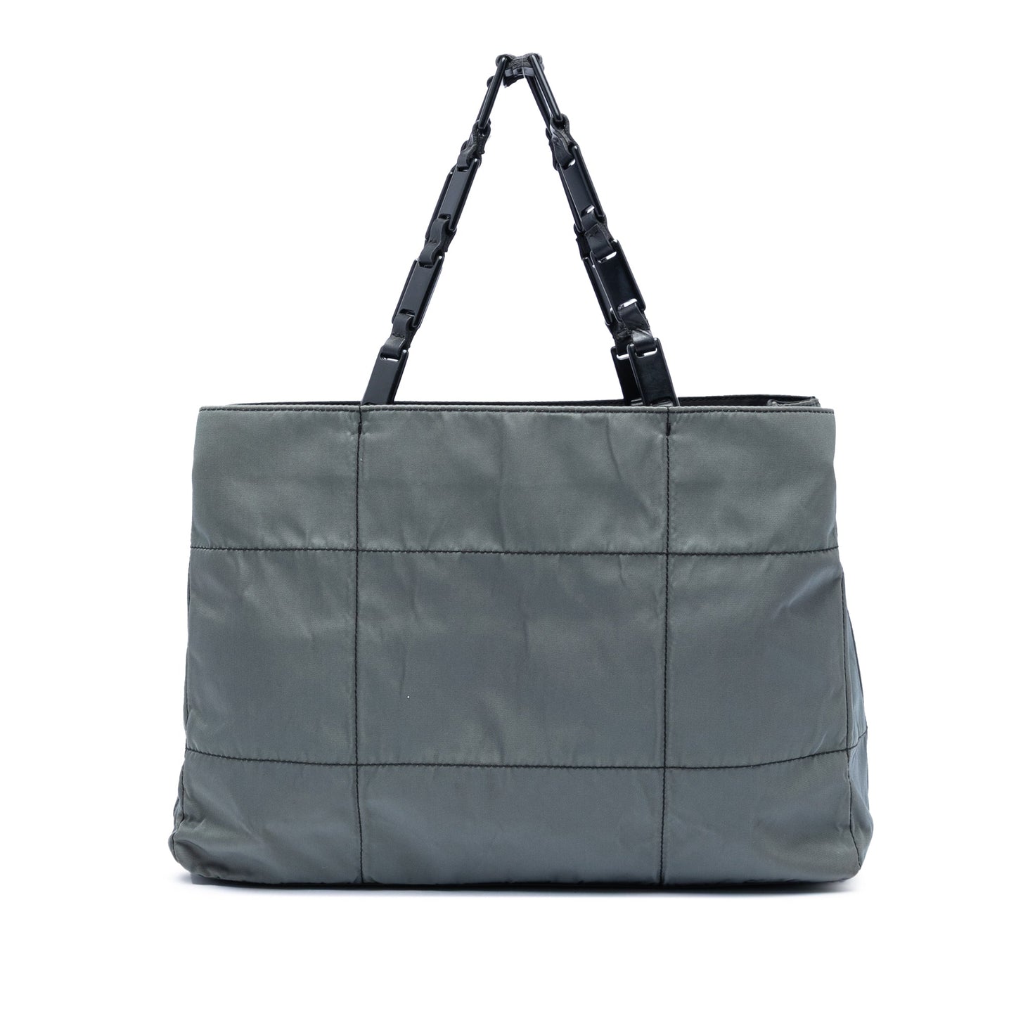 Prada Impuntu Tessuto Chain Tote