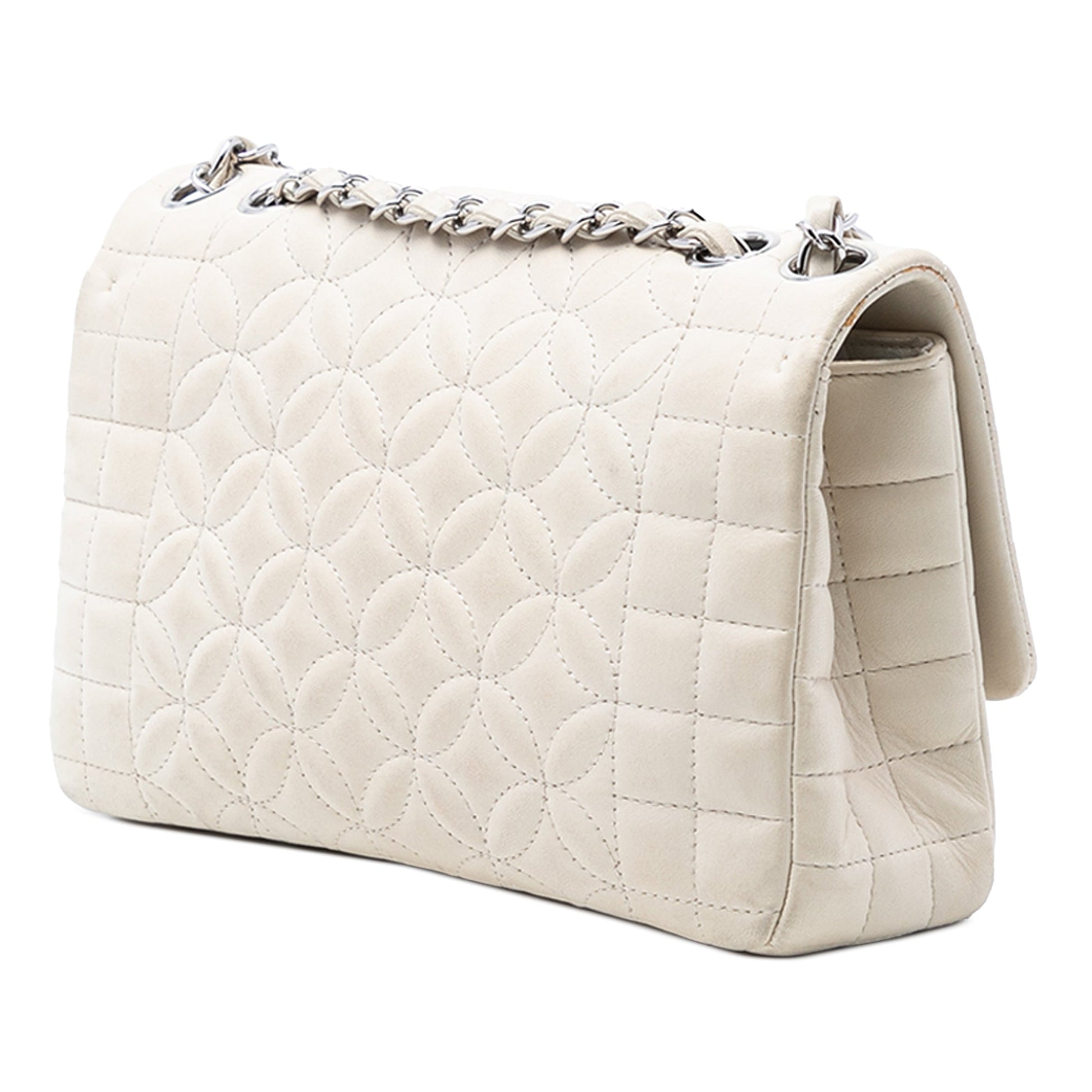 Chanel Quilted Lambskin Lady Graphic Flap