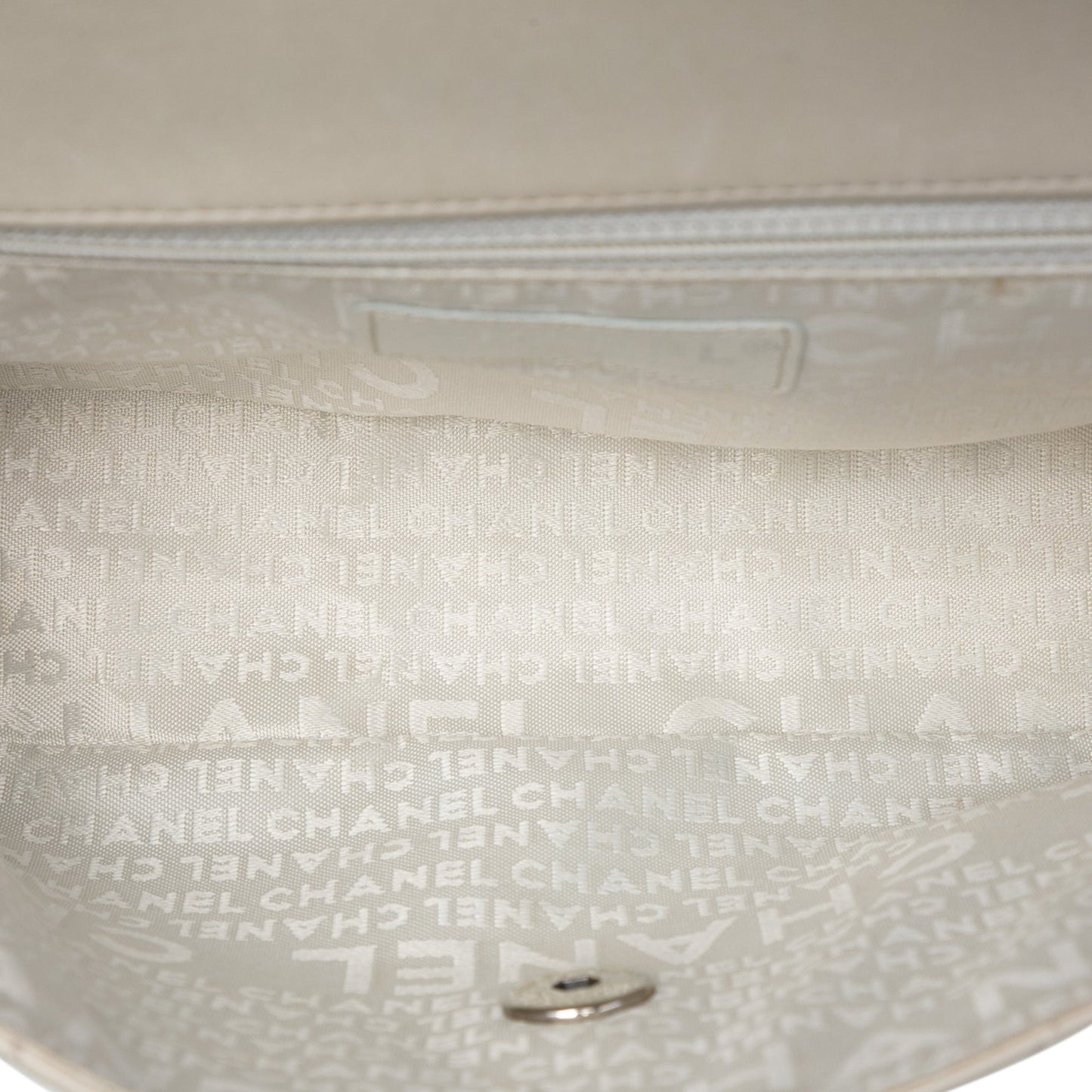 Chanel Quilted Lambskin Lady Graphic Flap