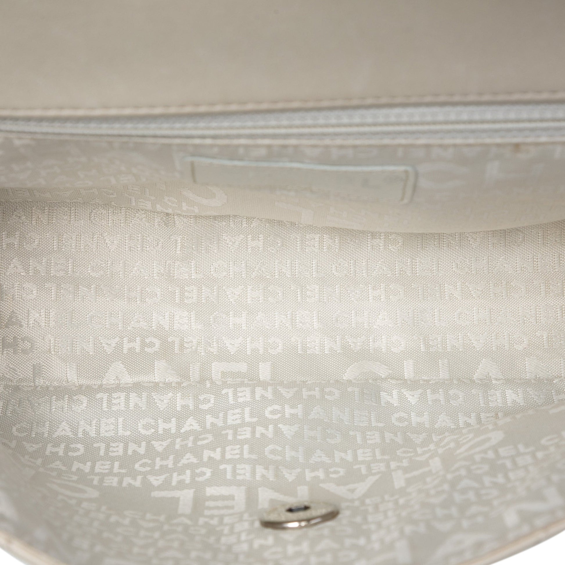 Chanel Quilted Lambskin Lady Graphic Flap