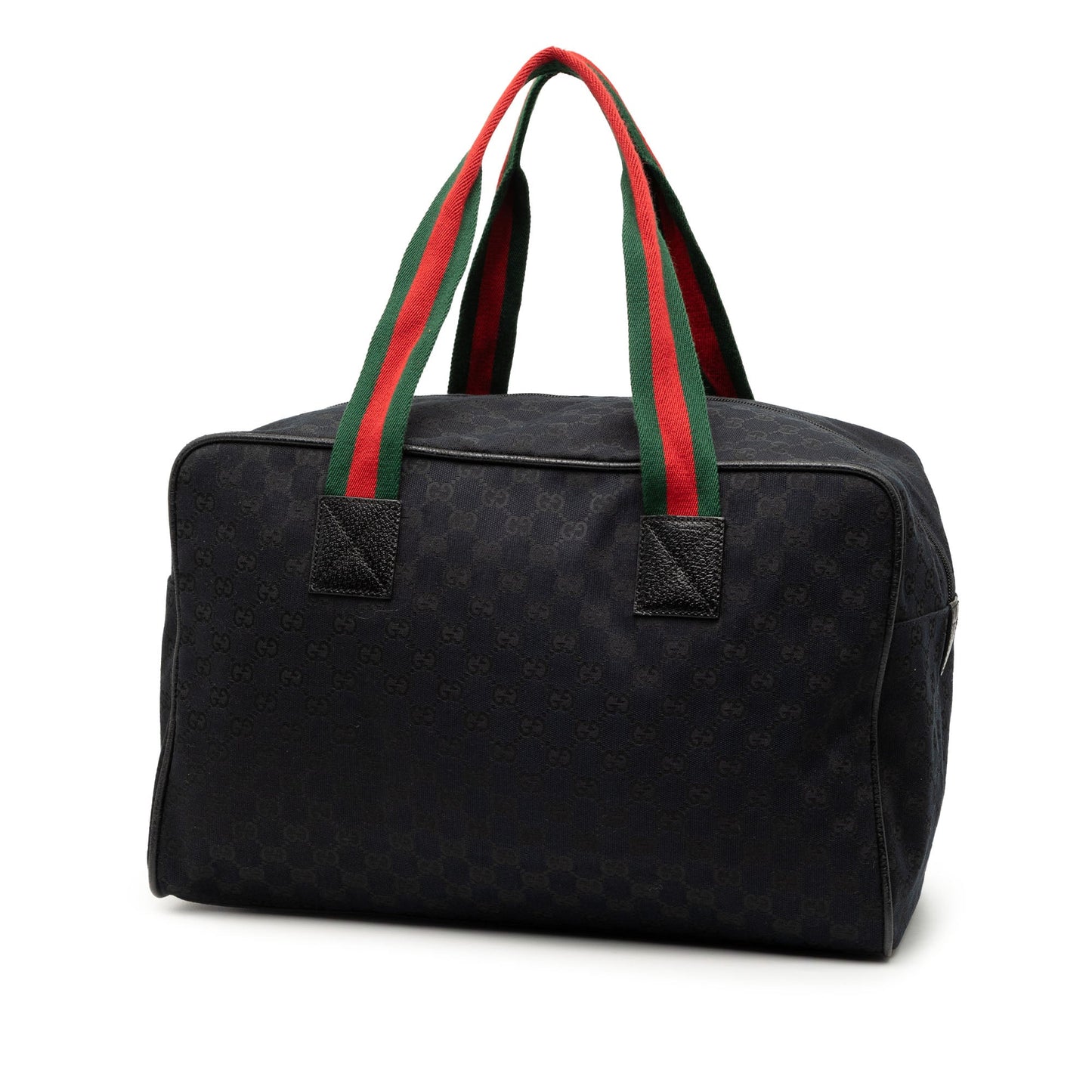 Gucci GG Canvas Web Travel Bag