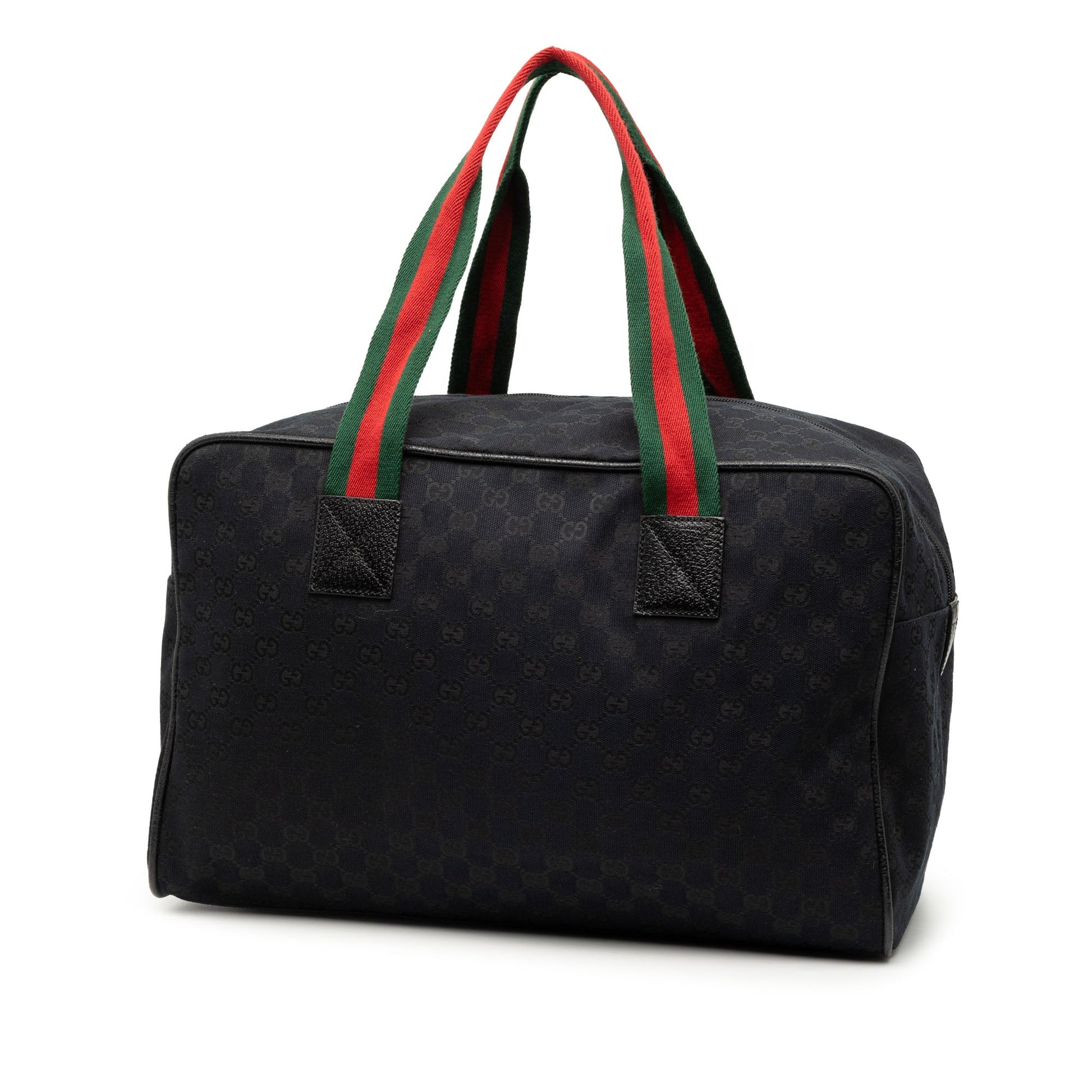 Gucci GG Canvas Web Travel Bag