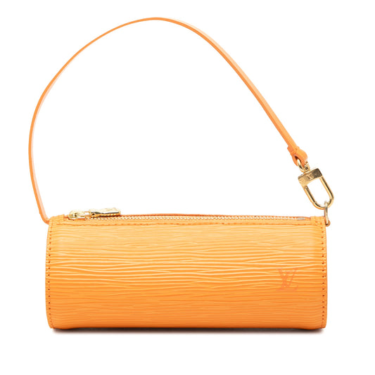Louis Vuitton Epi Pochette Soufflot — Orange