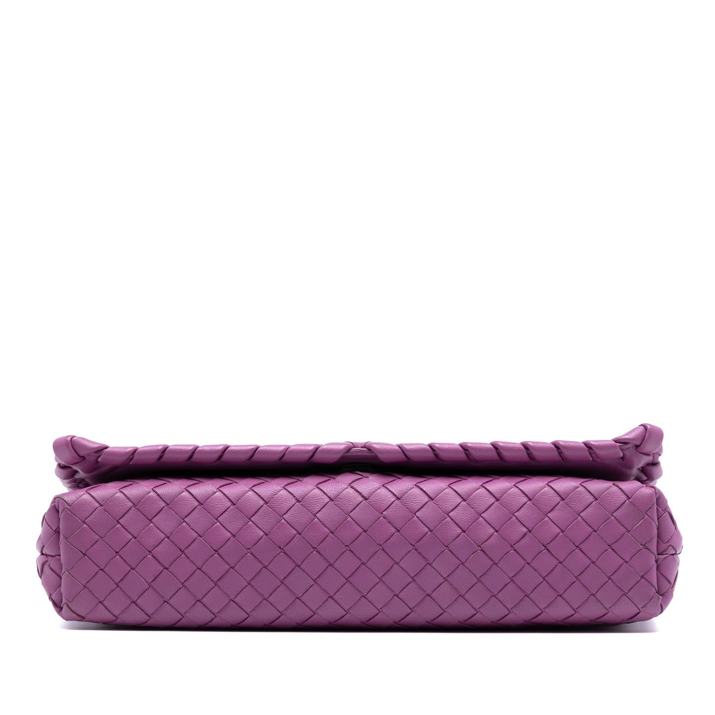 Bottega Veneta Nappa Intrecciato Dahlia Clutch Crossbody