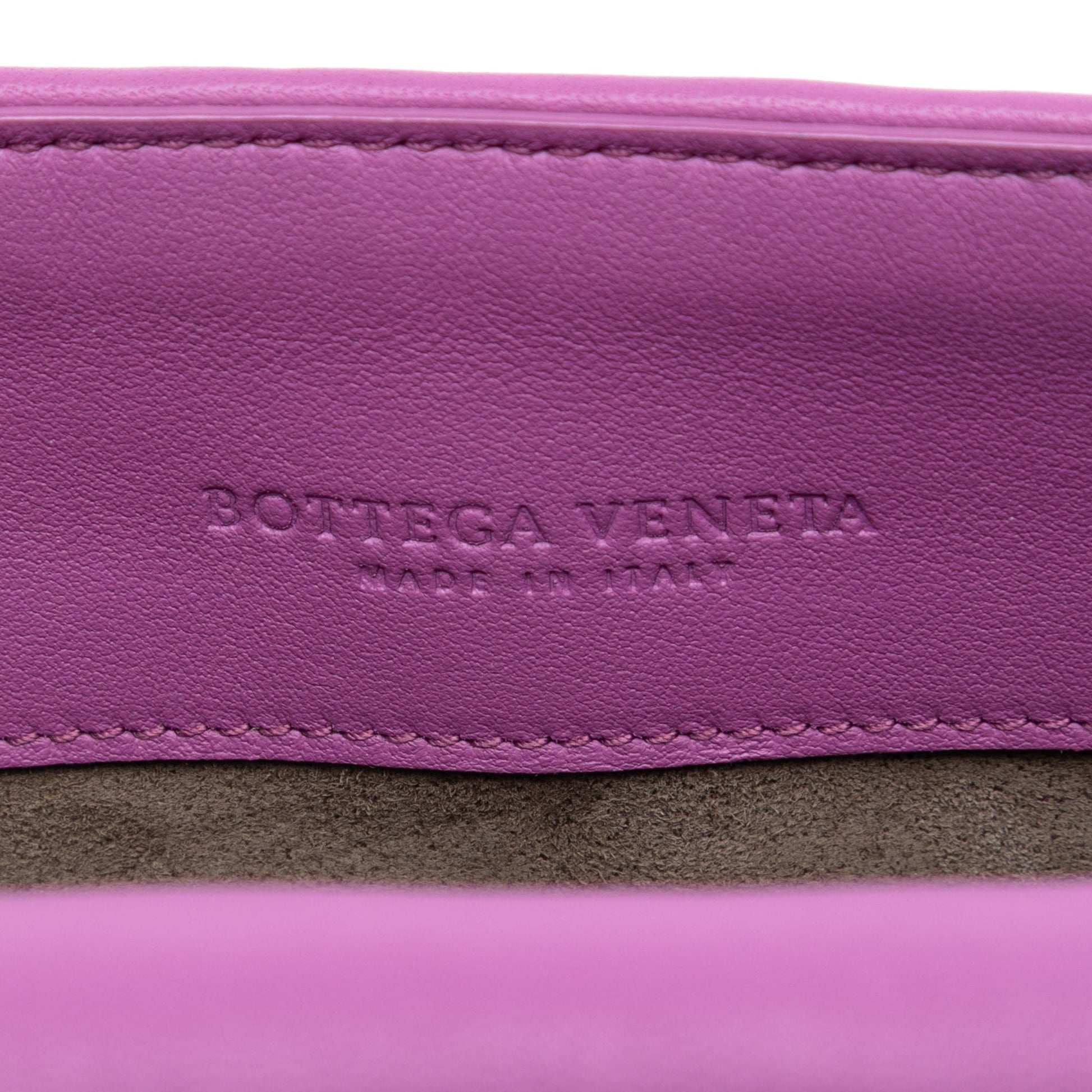 Bottega Veneta Nappa Intrecciato Dahlia Clutch Crossbody