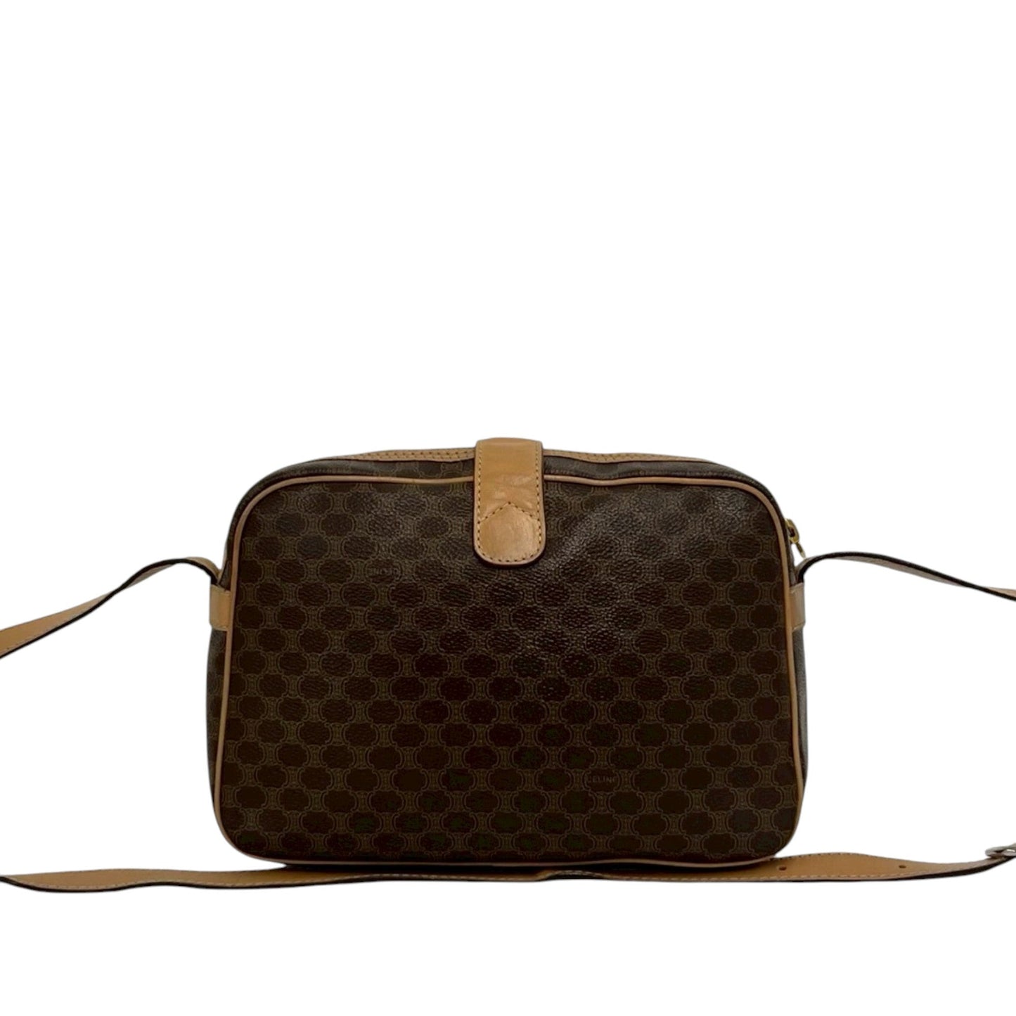 Celine Macadam Coated Canvas Crossbody