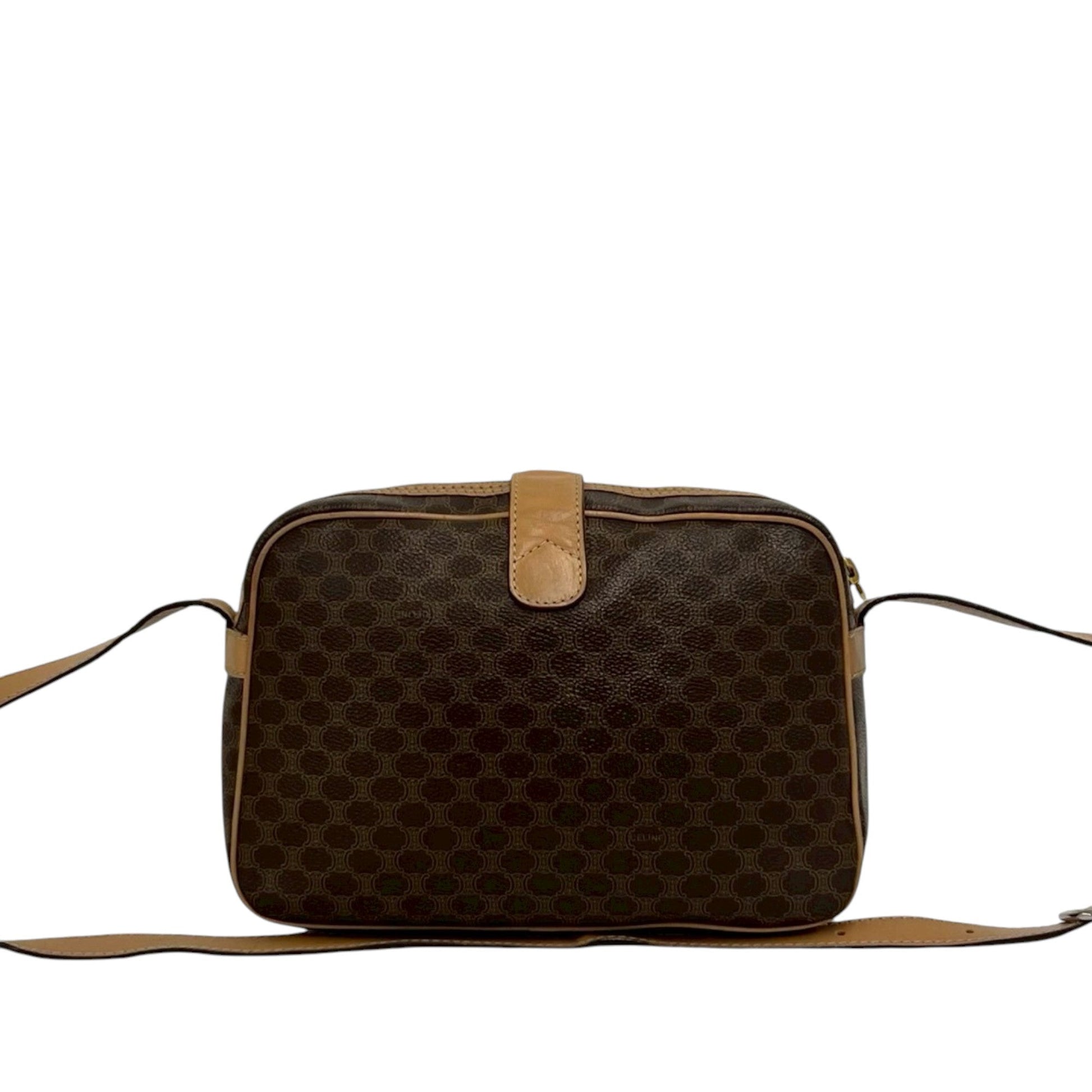 Celine Macadam Coated Canvas Crossbody