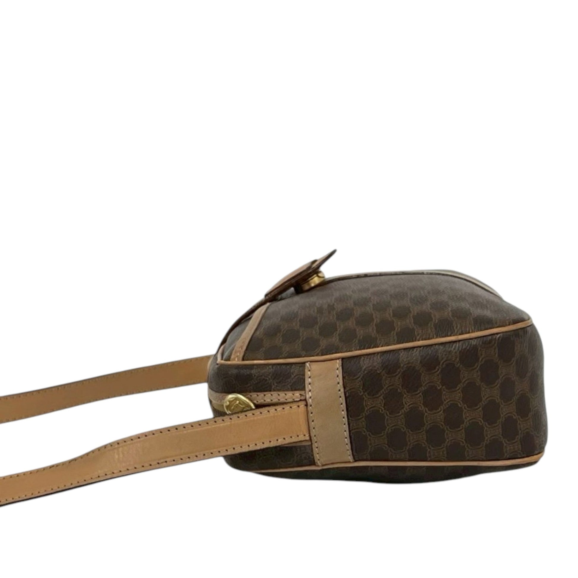 Celine Macadam Coated Canvas Crossbody
