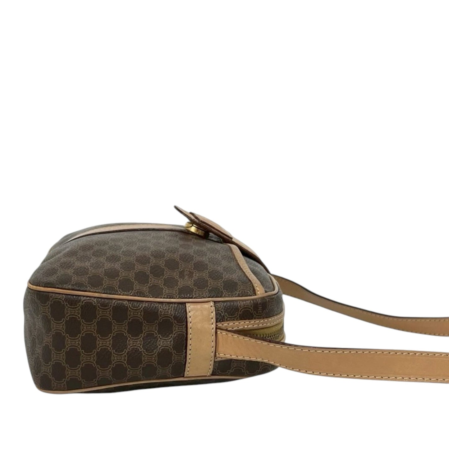 Celine Macadam Coated Canvas Crossbody