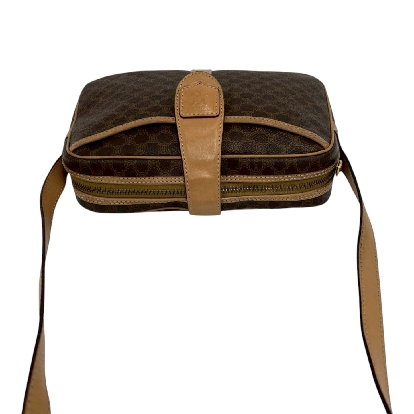 Celine Macadam Coated Canvas Crossbody