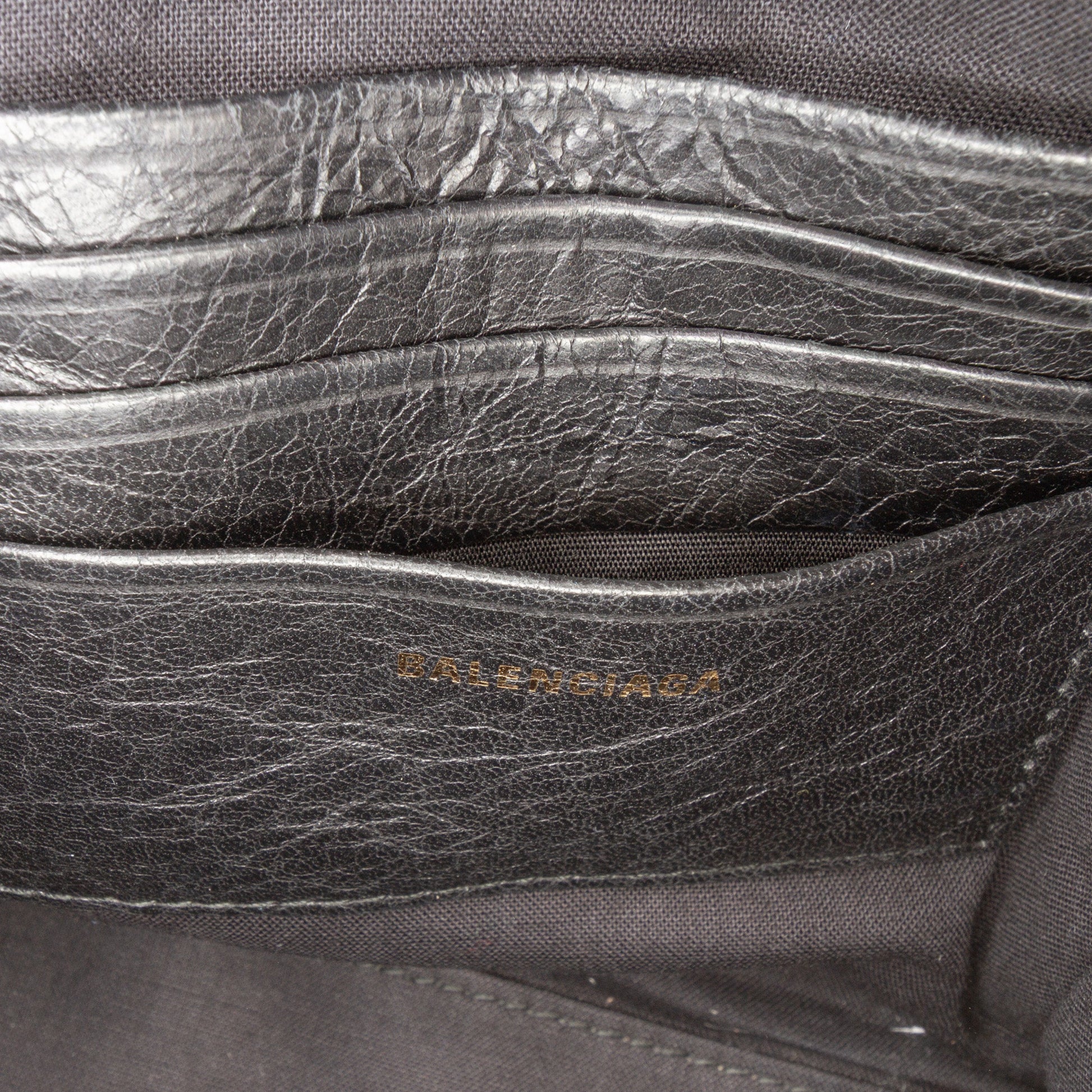 Balenciaga XXS Lambskin Fringe Bazar Shopper Satchel