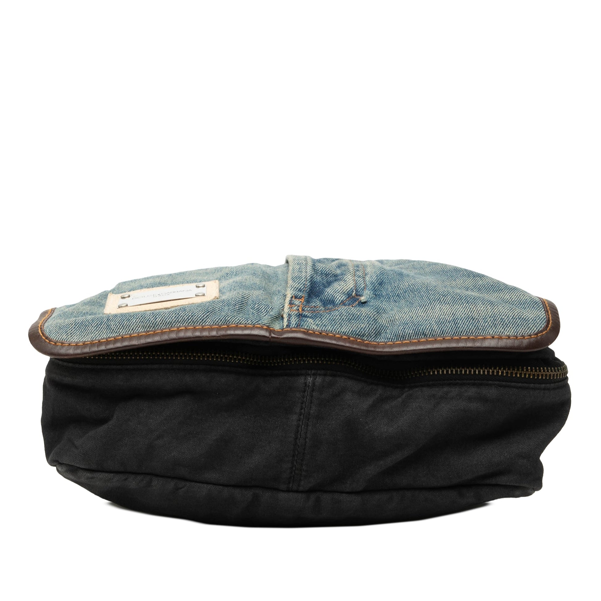 Dolce & Gabbana Denim Jeans Messenger Bag