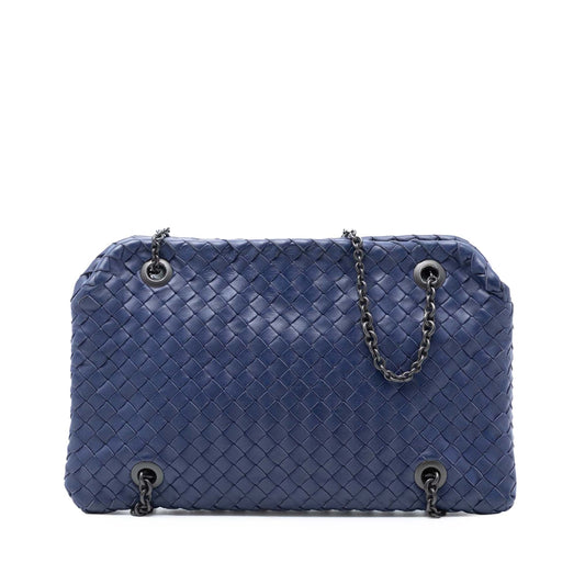 Nappa Intrecciato Duo Shoulder Bag