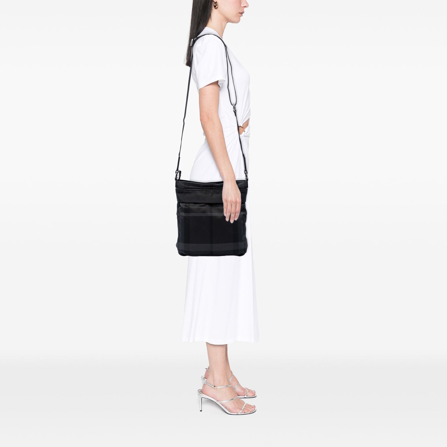 Burberry Smoke Check Nylon Crossbody