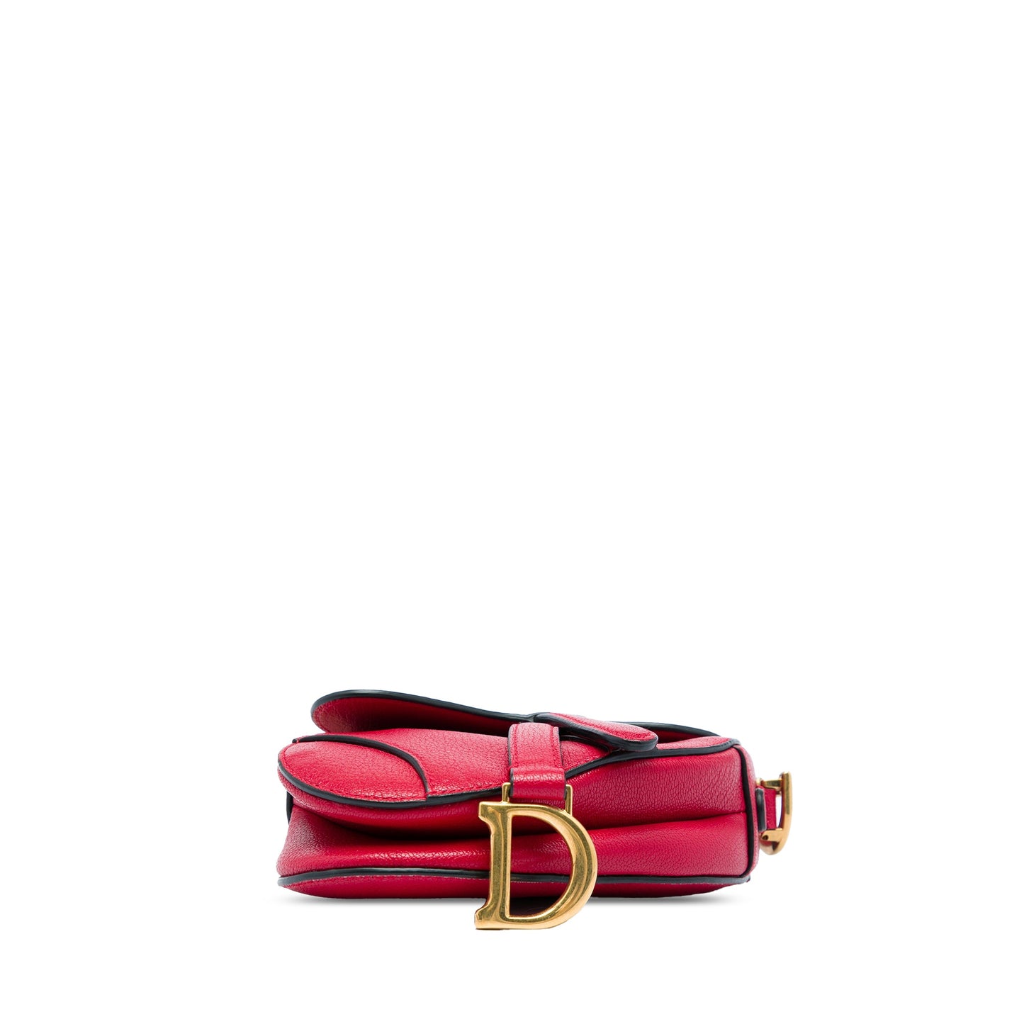 Dior Mini Grained Calfskin Saddle Bag