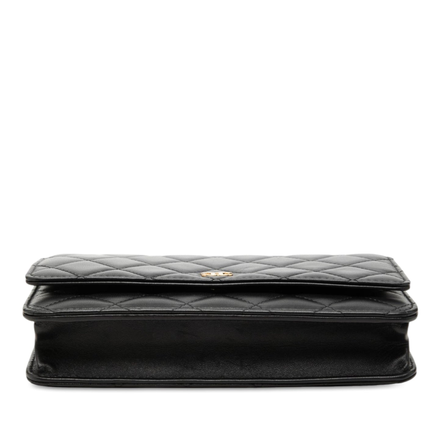 Chanel CC Quilted Lambskin Wallet On Chain