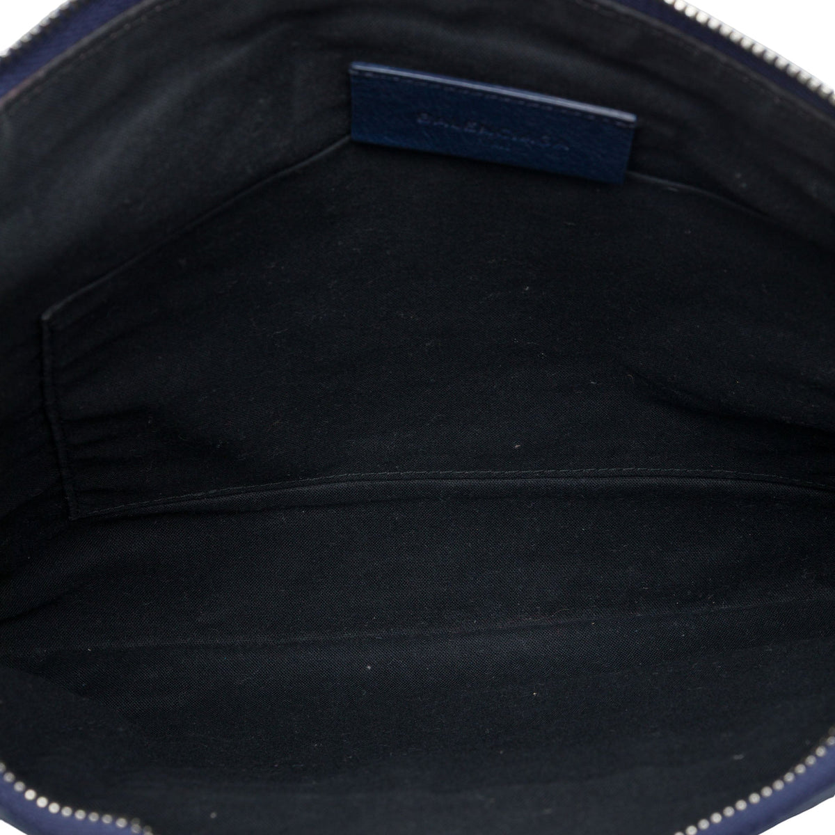 Balenciaga Lambskin Motocross Giant 12 Zip Around Flat Clutch