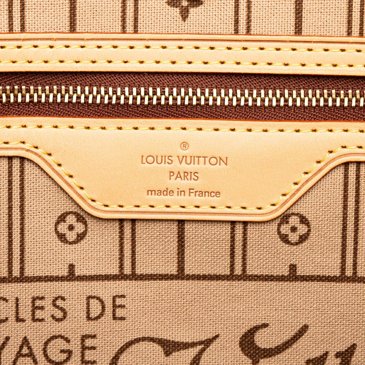 Louis Vuitton Monogram Neverfull GM — Brown