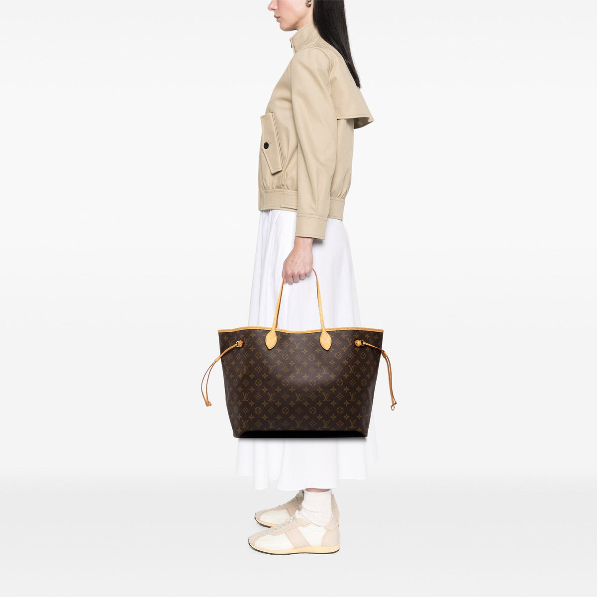 Louis Vuitton Monogram Neverfull GM — Brown