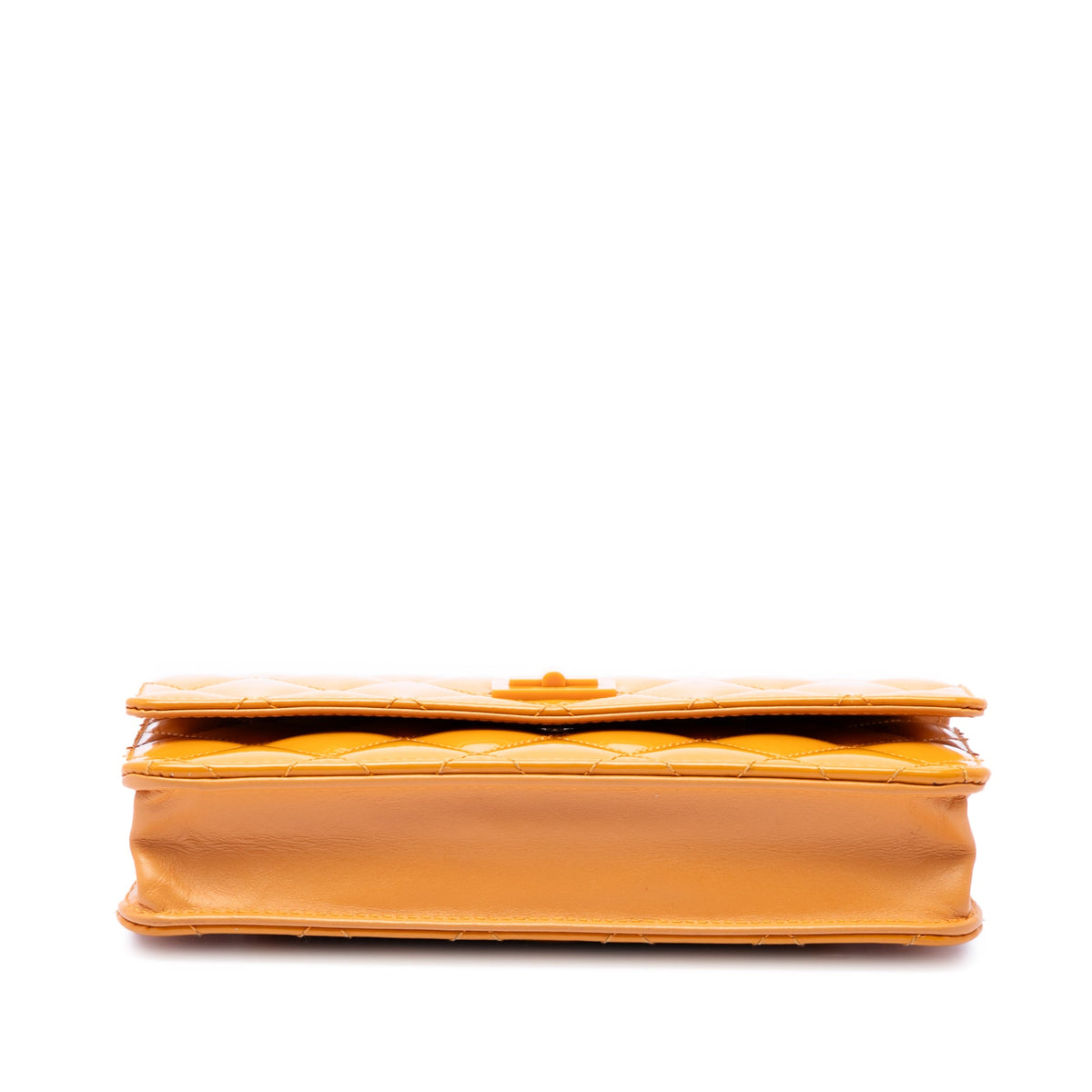 Chanel Quilted Patent Reissue 2.55 Wallet On Chain