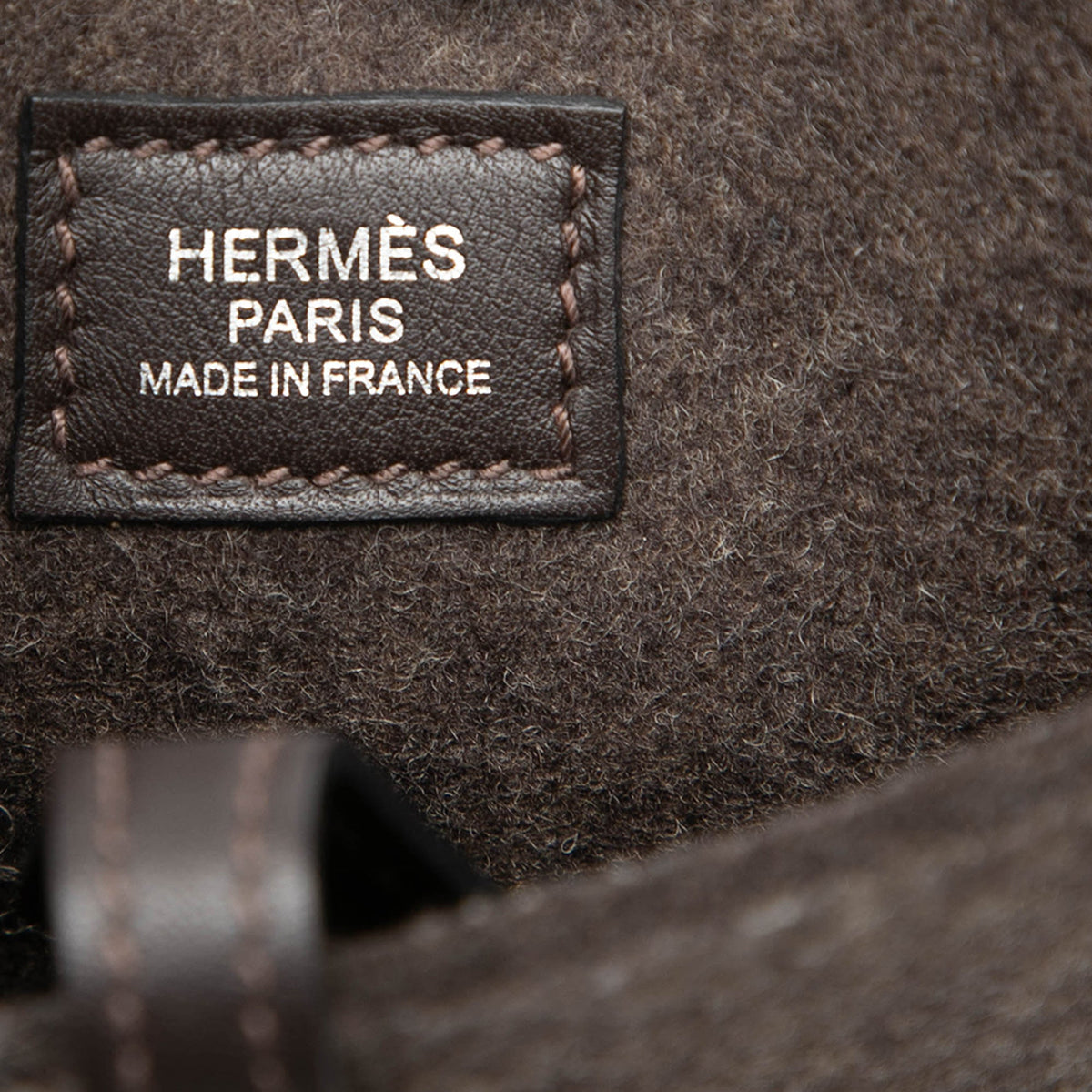 Hermès Feutre and Swift Evelyne I TPM — Brown
