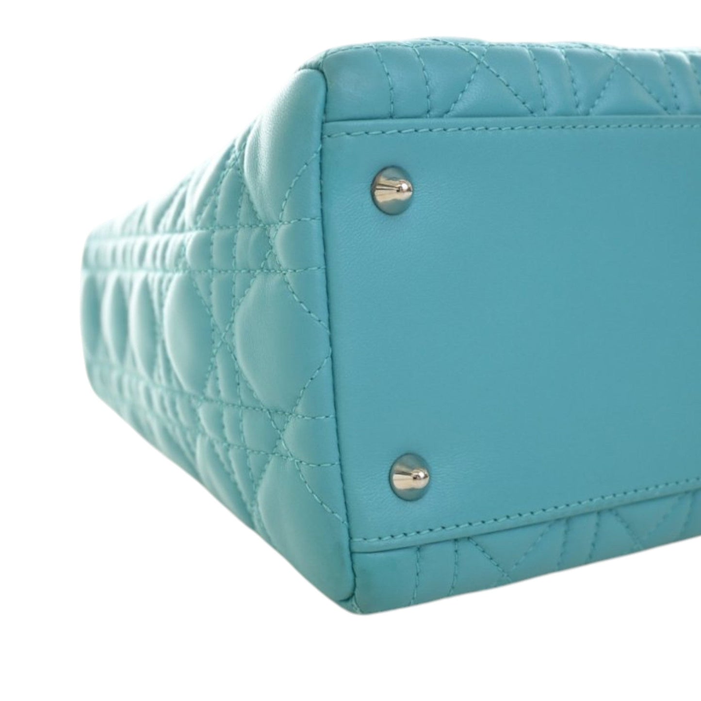 Dior Medium Lambskin Cannage Lady Dior