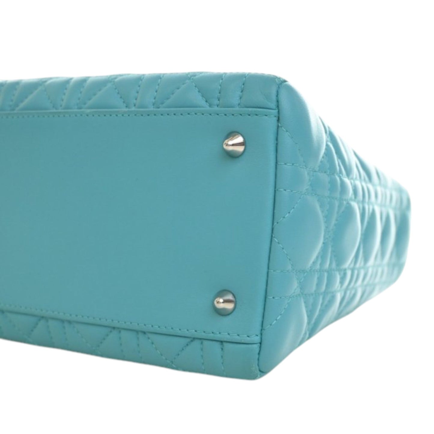 Dior Medium Lambskin Cannage Lady Dior