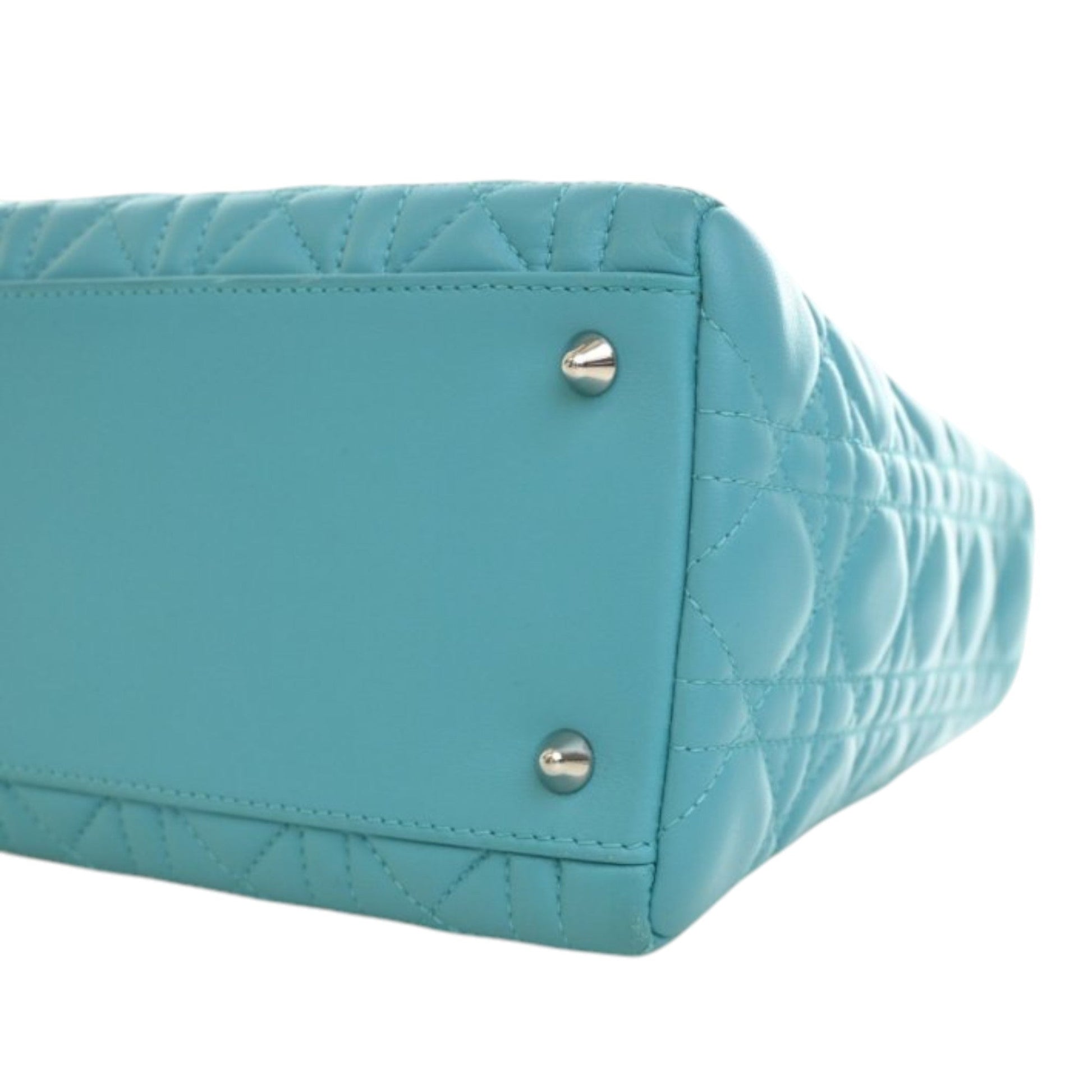 Dior Medium Lambskin Cannage Lady Dior