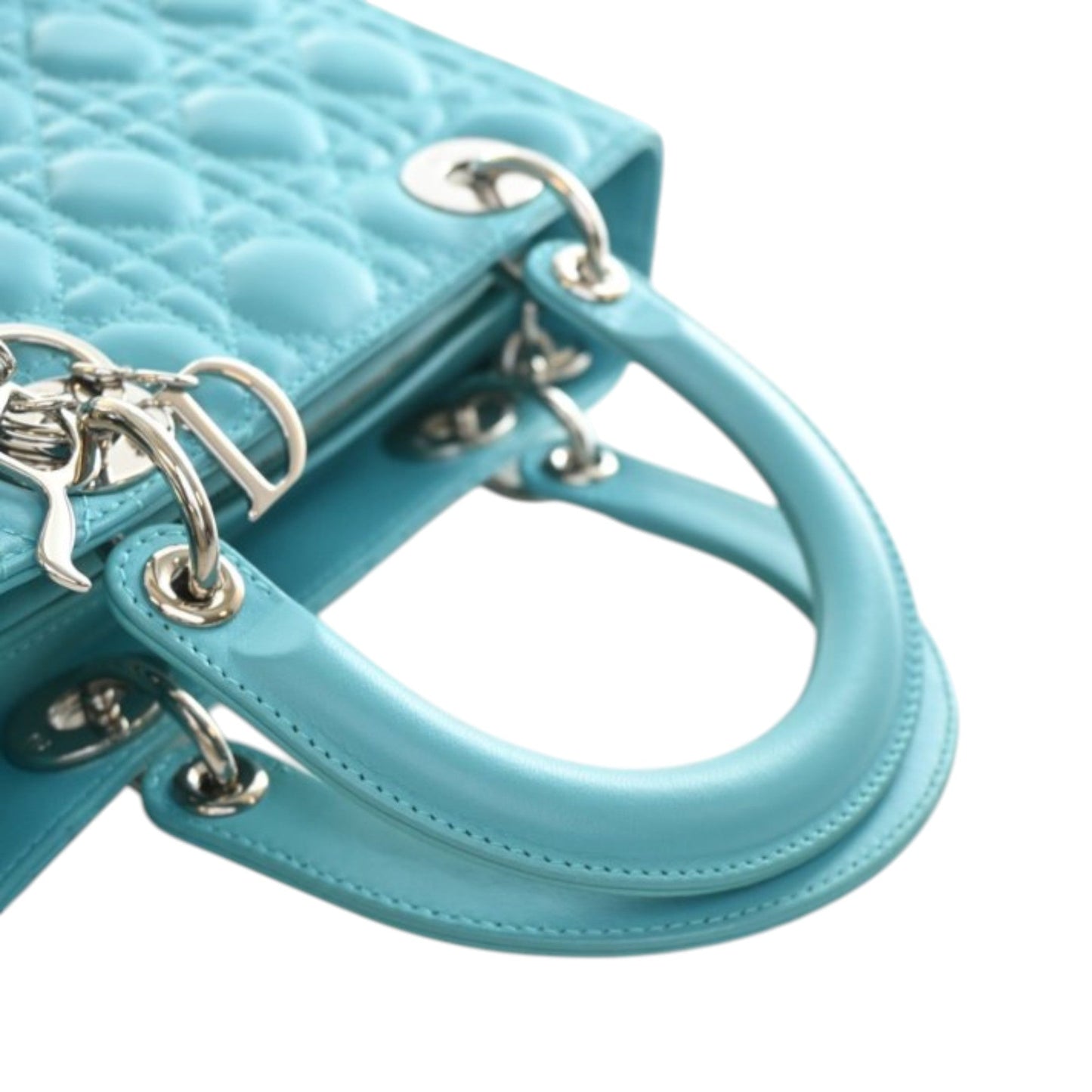 Dior Medium Lambskin Cannage Lady Dior