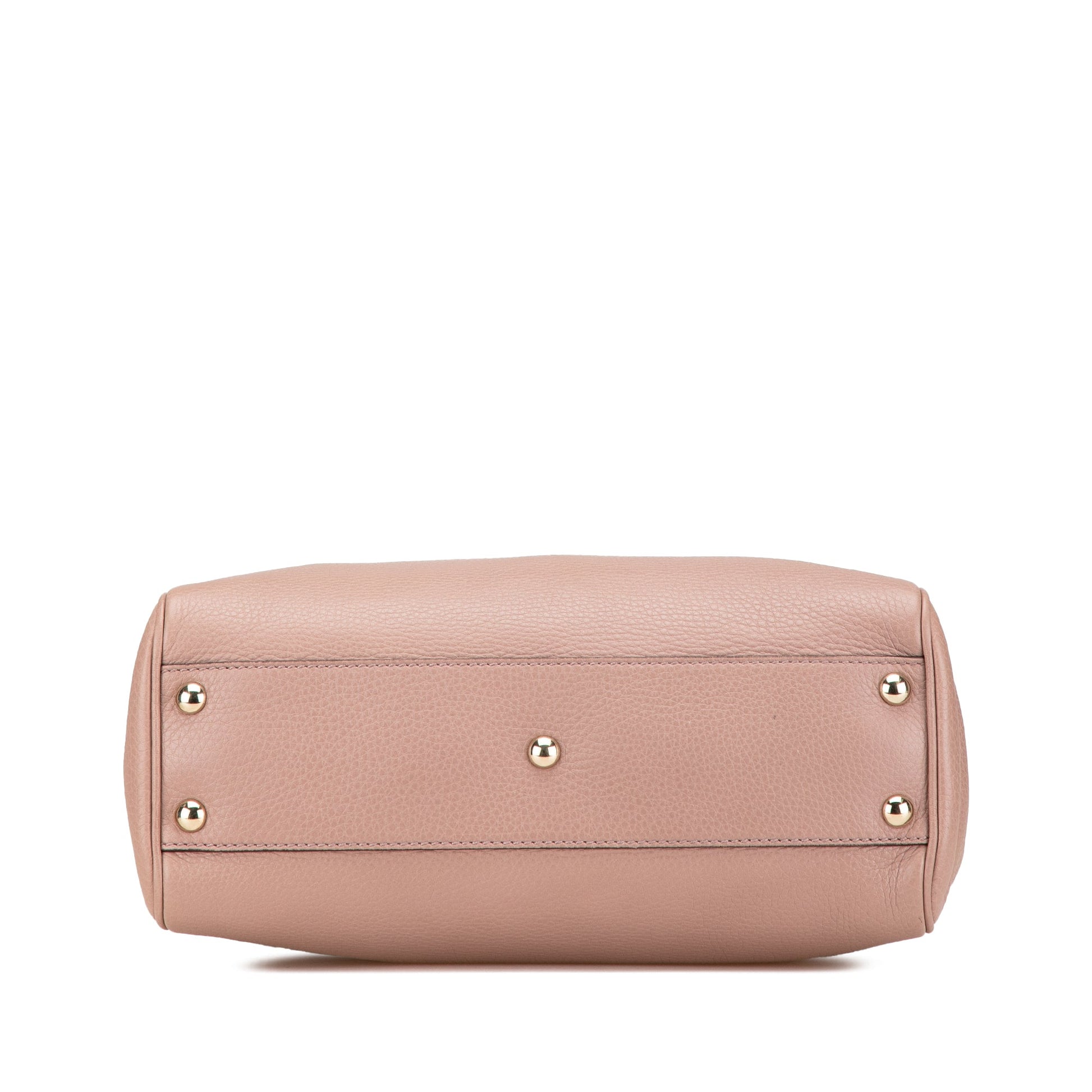 Gucci Small Calfskin Bamboo Shopper Satchel