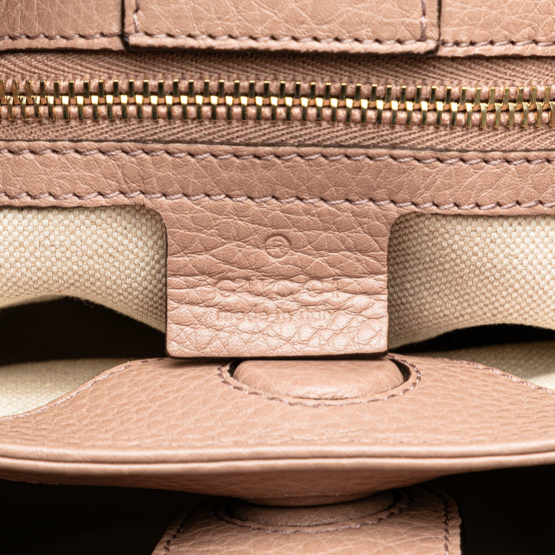Gucci Small Calfskin Bamboo Shopper Satchel