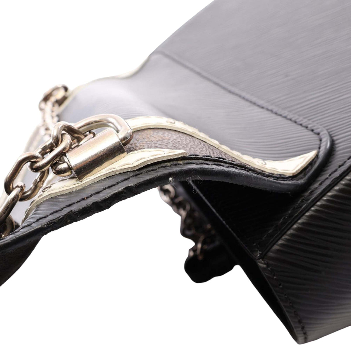 Louis Vuitton Epi and Monogram Twist MM — Black