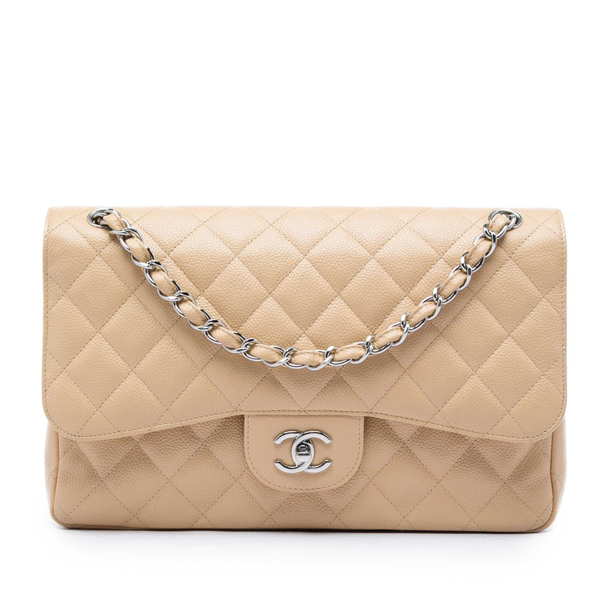 Chanel Jumbo Classic Caviar Double Flap