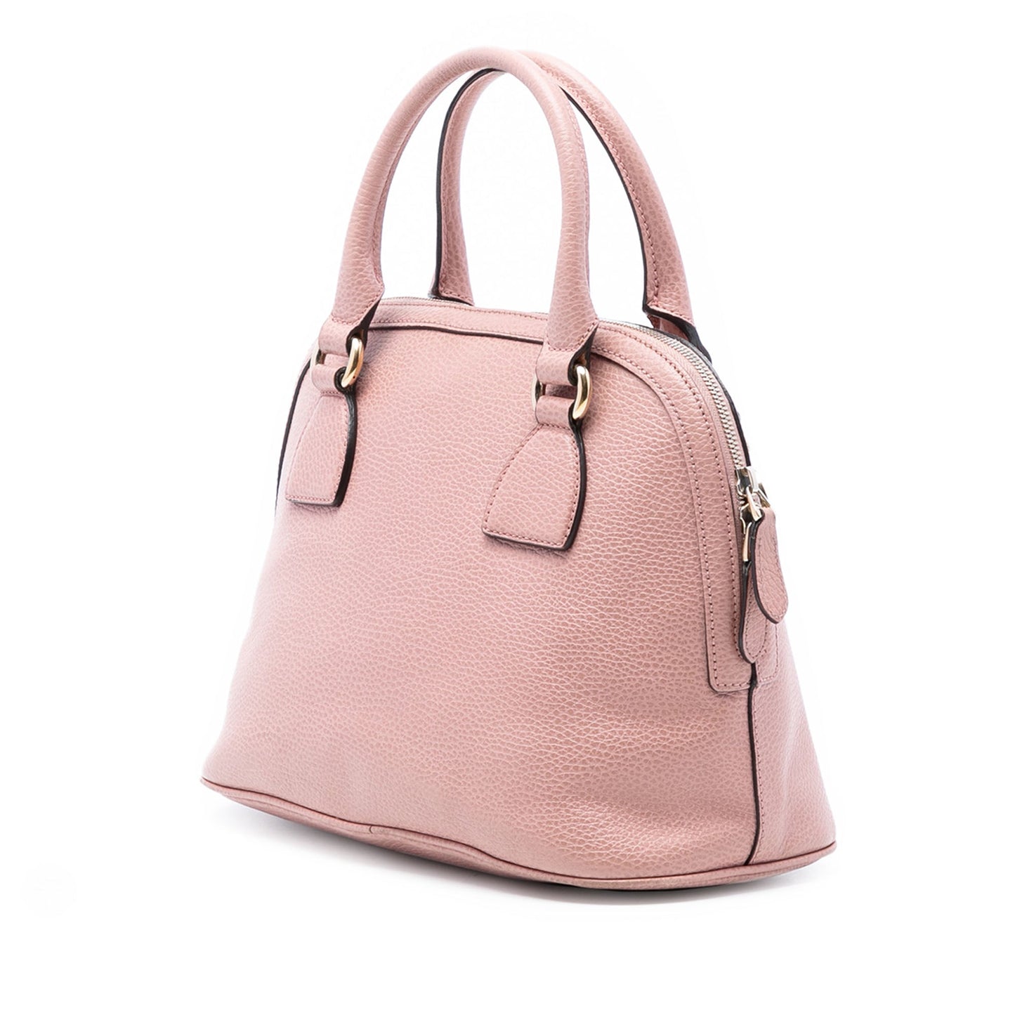 Gucci Small Dollar Calfskin GG Charm Dome Satchel