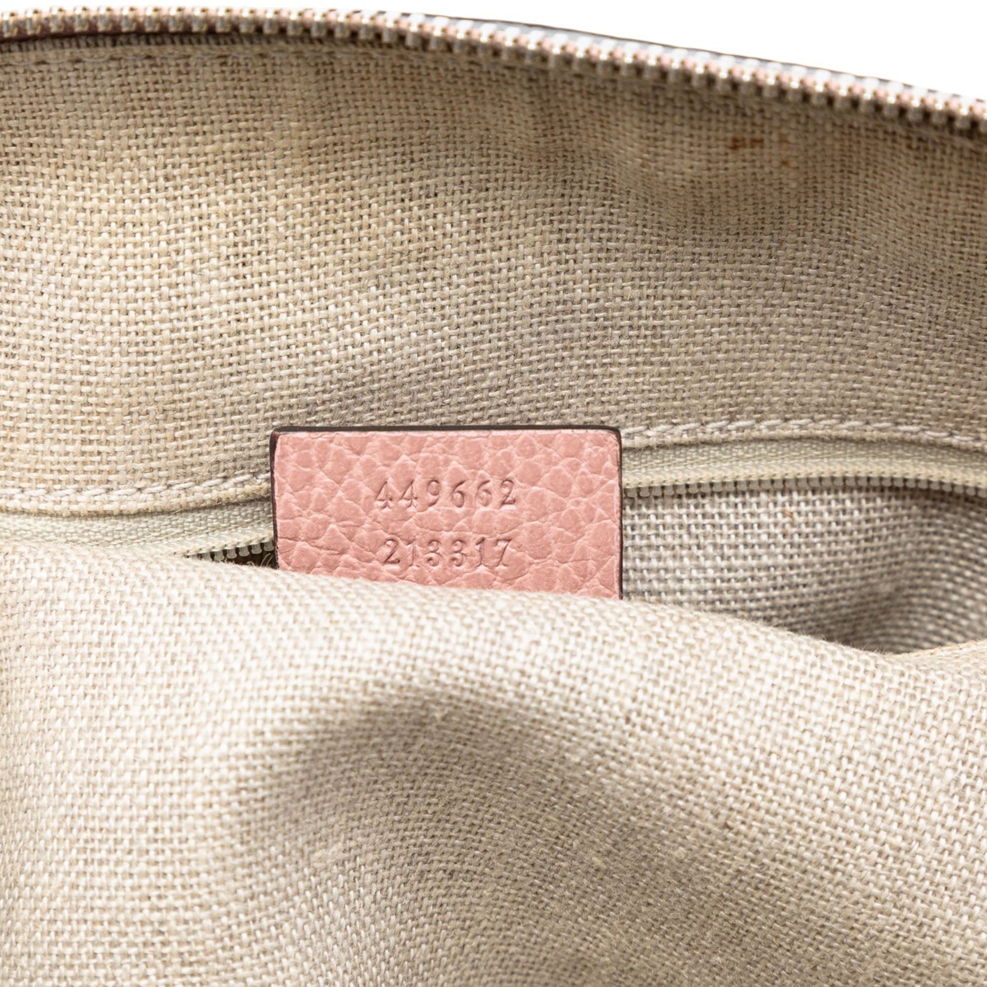 Gucci Small Dollar Calfskin GG Charm Dome Satchel