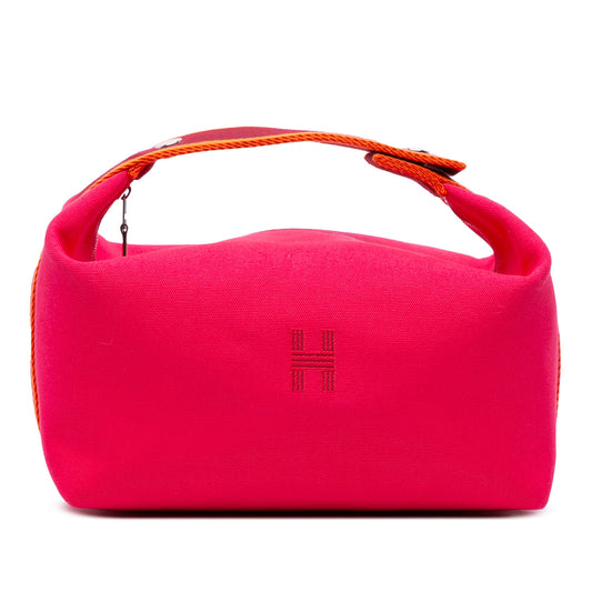 Hermès Large Toile Bride A Brac Case