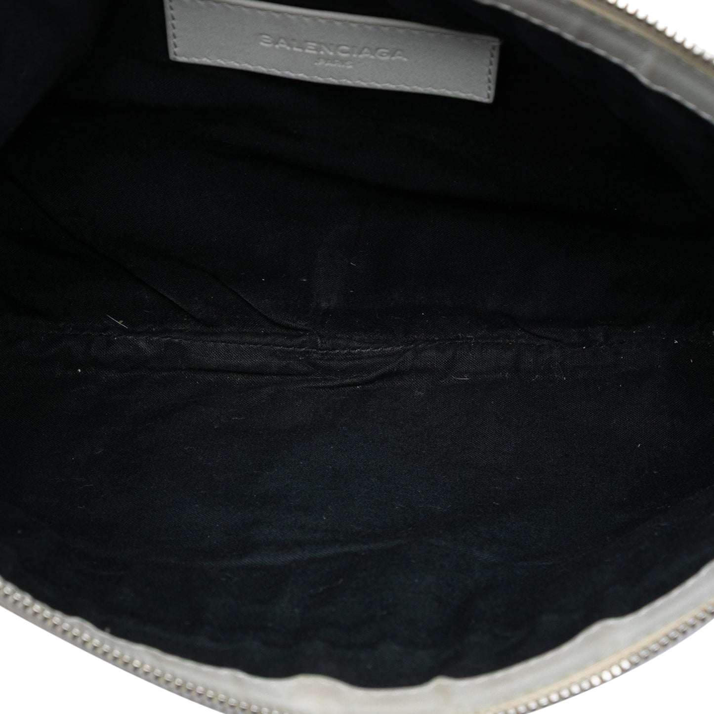 Balenciaga Lambskin Motocross Classic Clip M Clutch