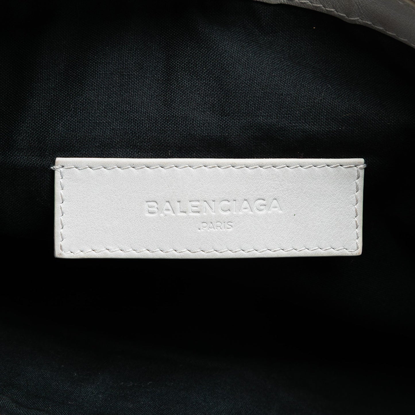 Balenciaga Lambskin Motocross Classic Clip M Clutch