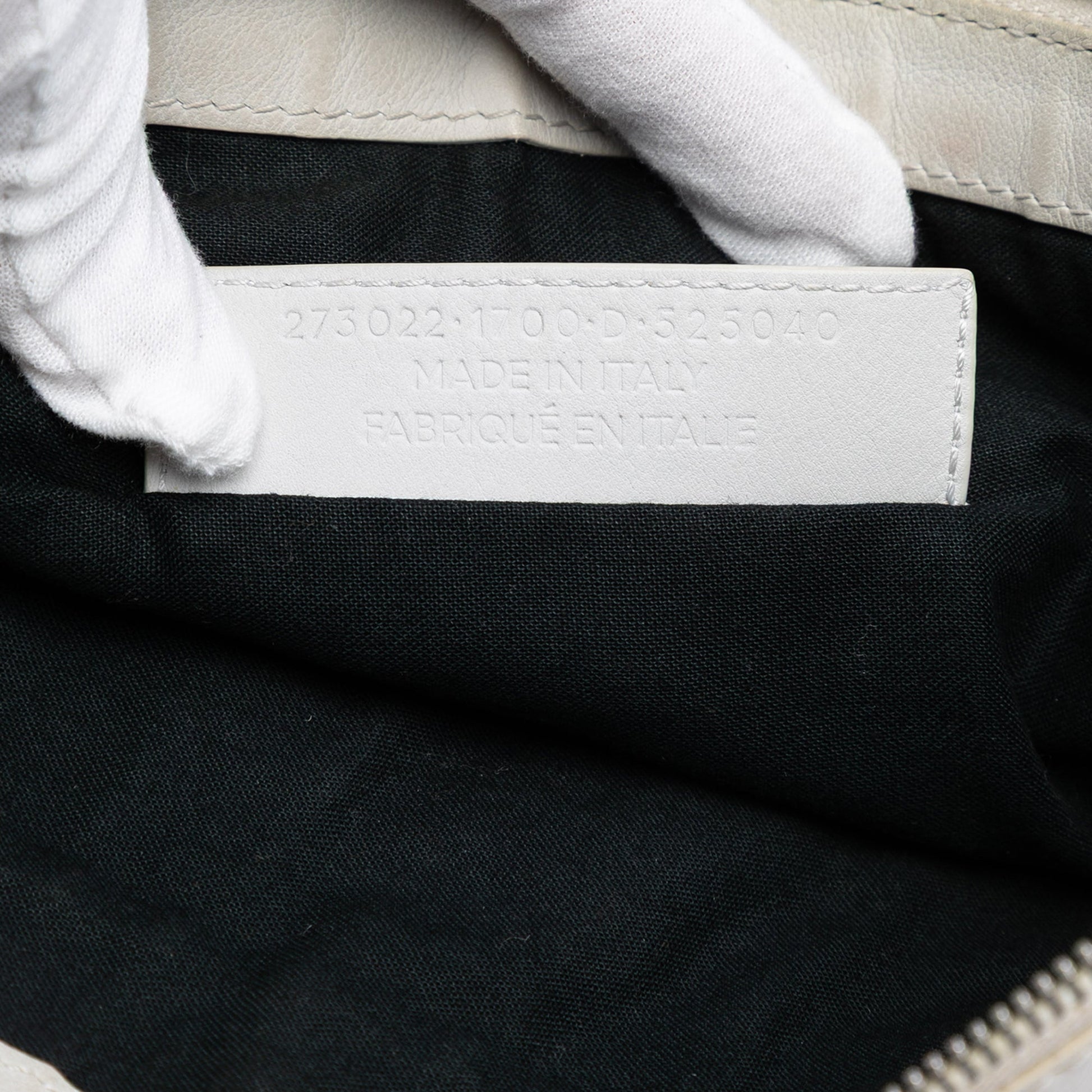 Balenciaga Lambskin Motocross Classic Clip M Clutch