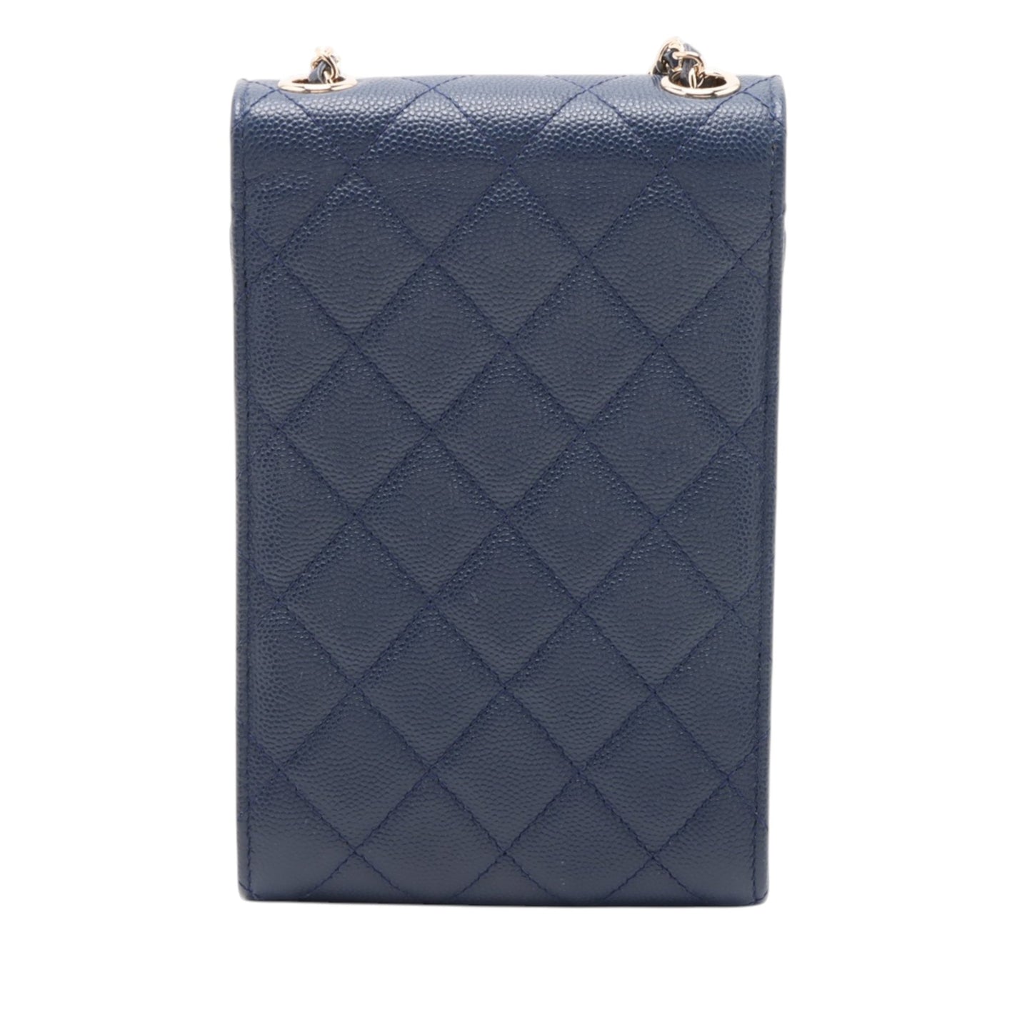 Chanel Quilted Caviar Golden Class Phone Holder