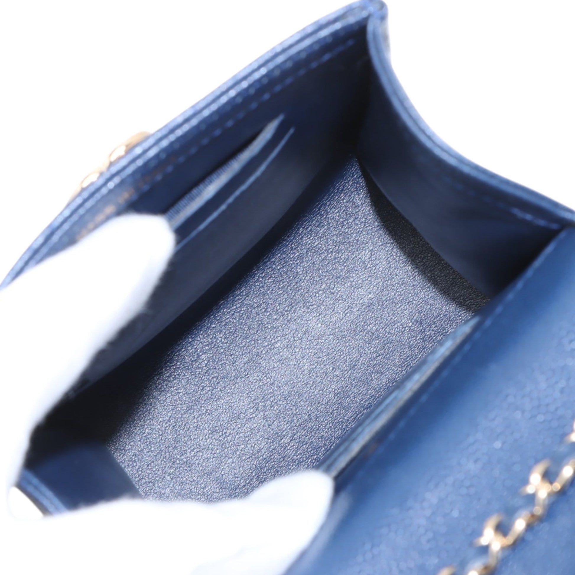 Chanel Quilted Caviar Golden Class Phone Holder